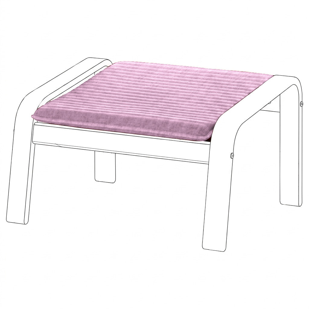 Poang Armchair Ottoman Cover
