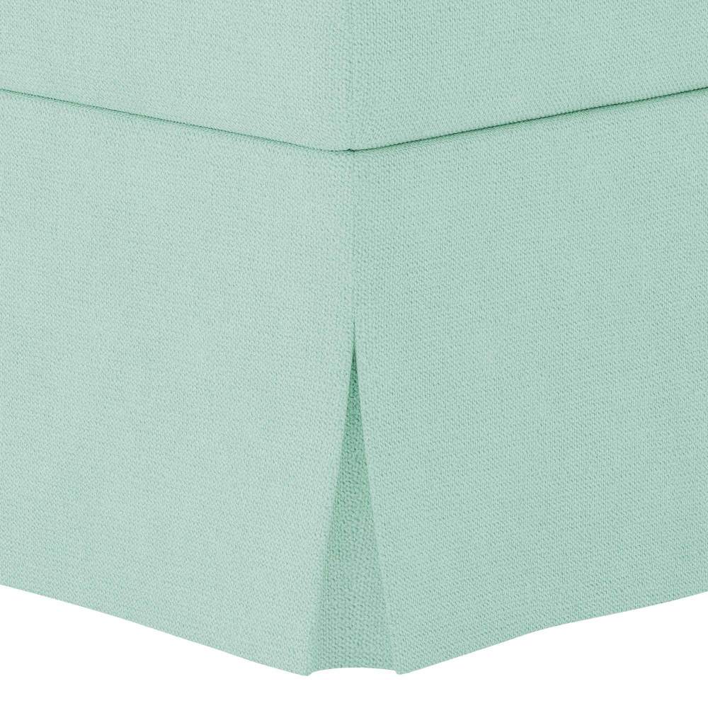 Ektorp Footstool Cover-Microfiber Mint