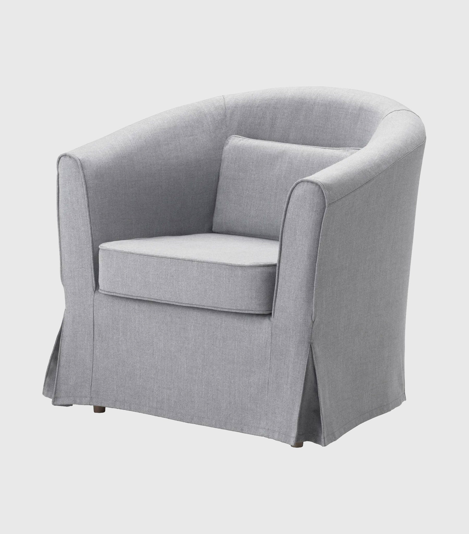TULLSTA Chair Cushion Cover-Charcoal-Structural Weave