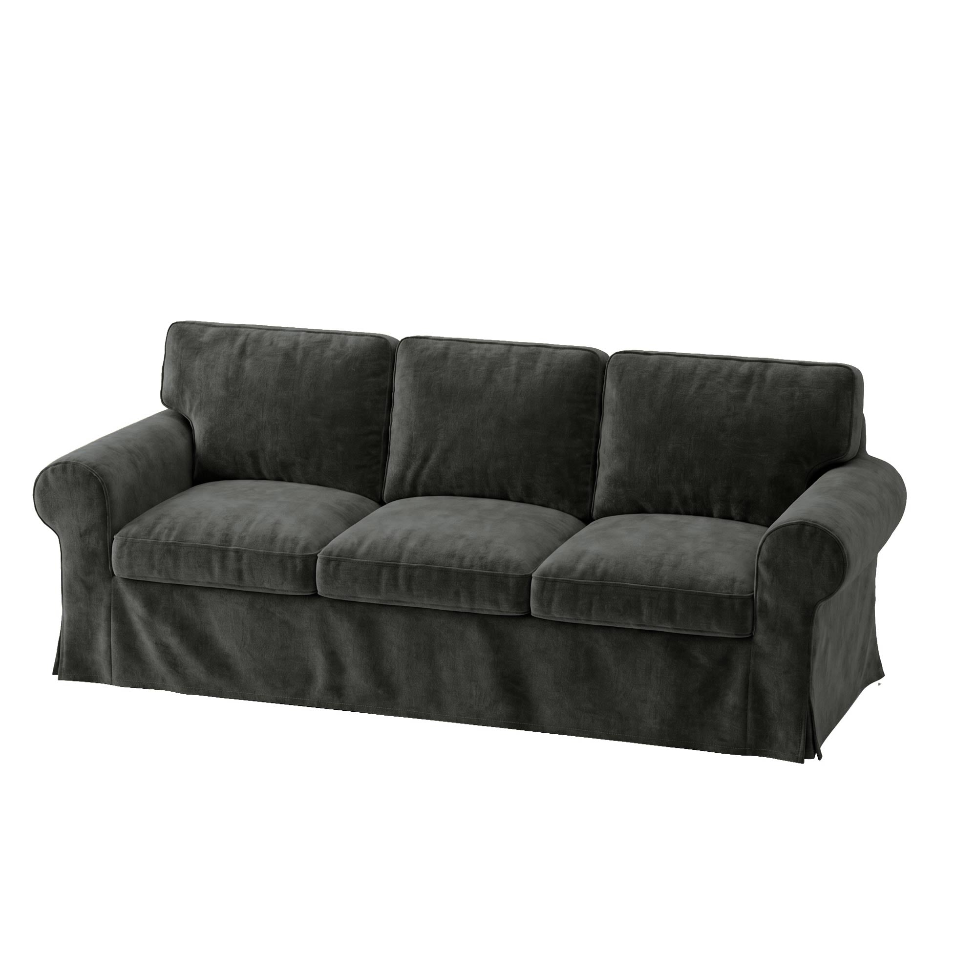 Ektorp 3 Seat Sofa Cover-Chenille Graphite