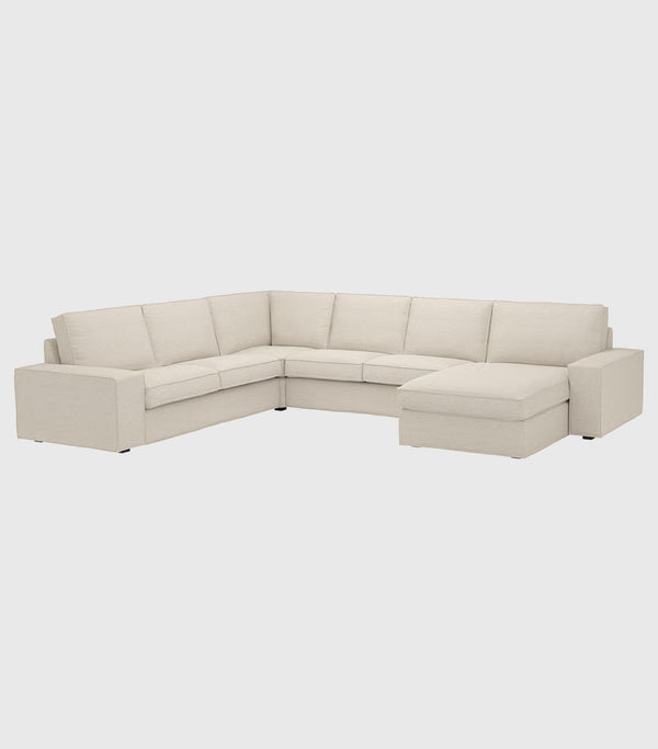 KIVIK 5 Seat Sofa Cover with Chaise