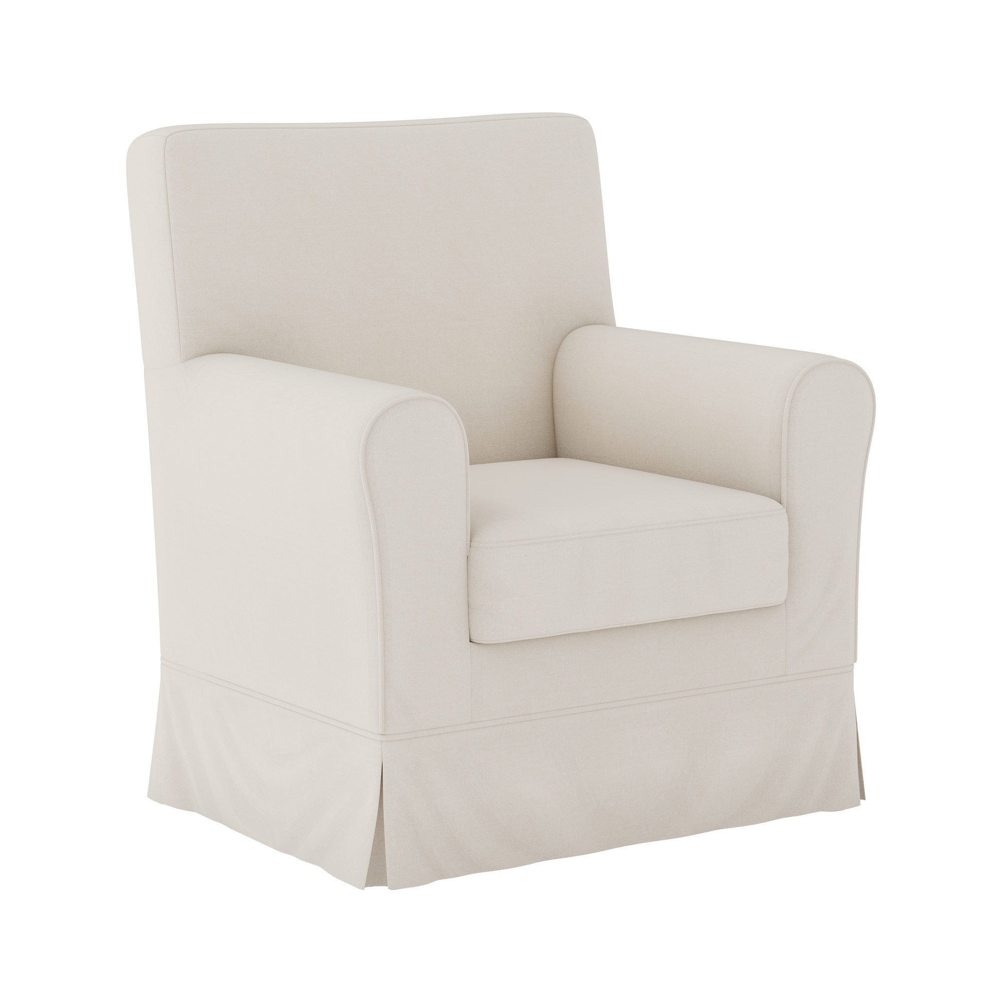 Ektorp Jennylund Chair Cover-Cream-Structural Weave