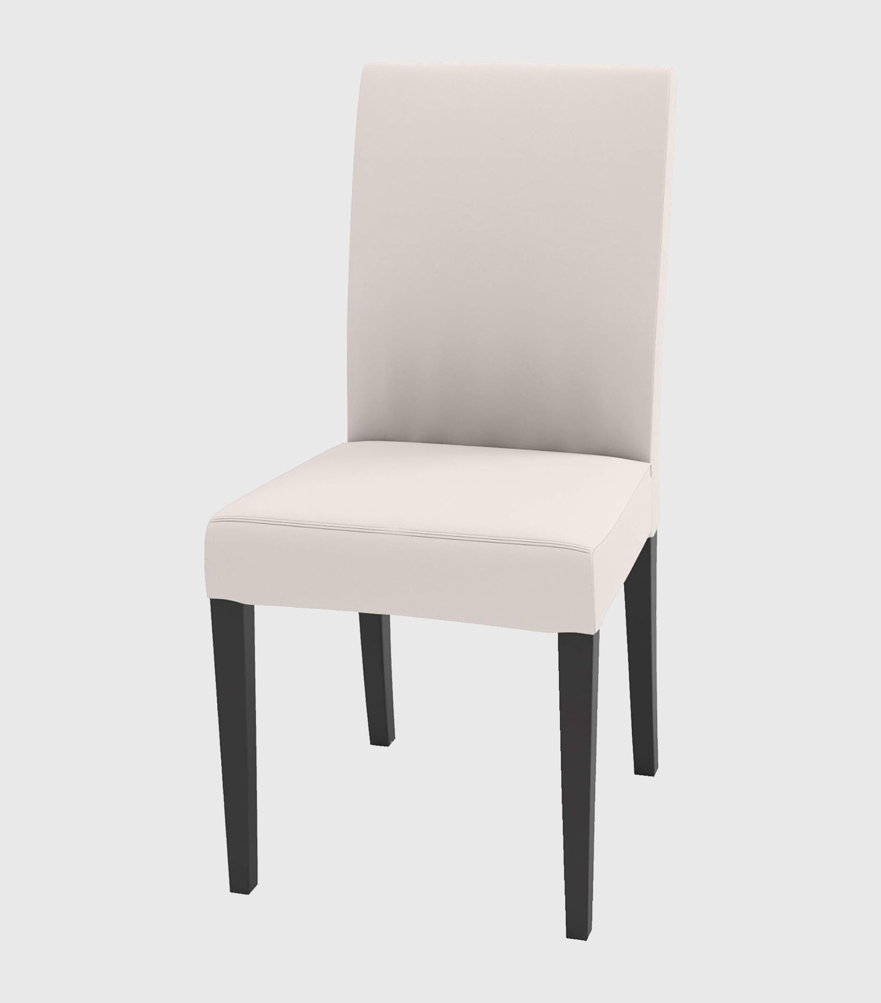 Henriksdal Dining Chair Cover-Charcoal-Structural Weave