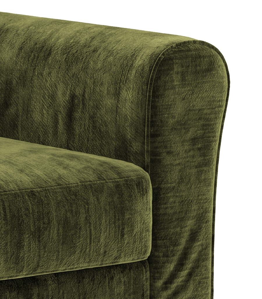 Ektorp 3 Seat Sofa Cover-Chenille Winter Moss
