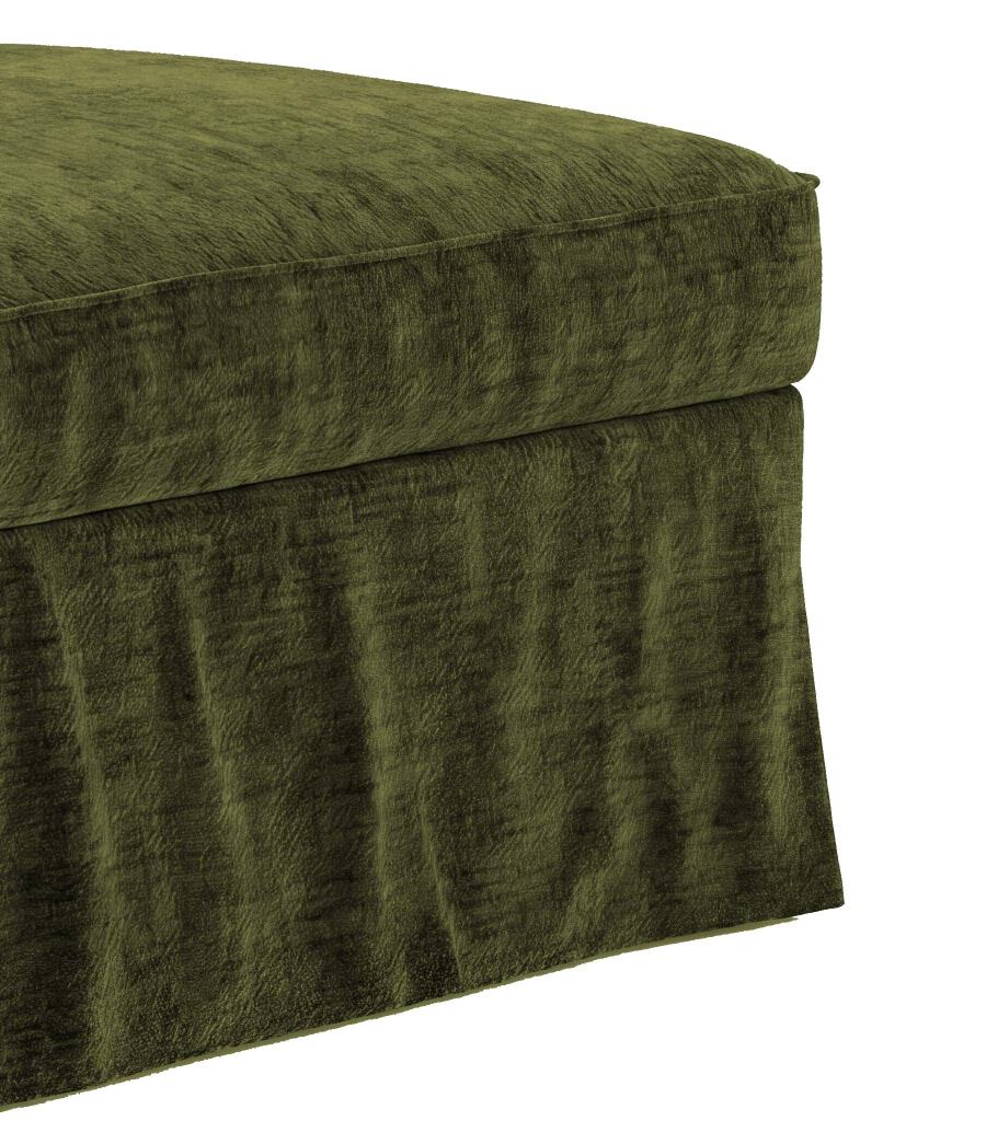 Ektorp Chaise Lounge with Arm Sofa Cover-Chenille Winter Moss