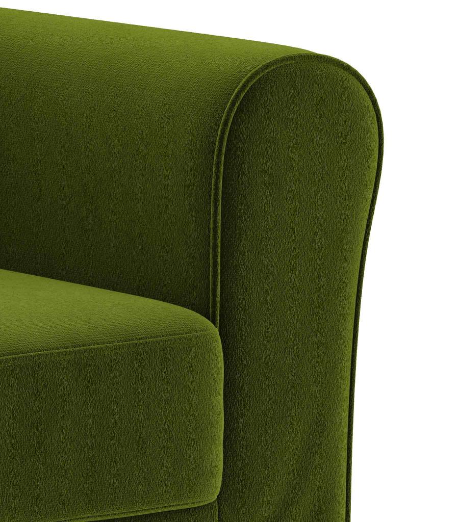 Ektorp Jennylund Chair Cover-Olive-Velvet