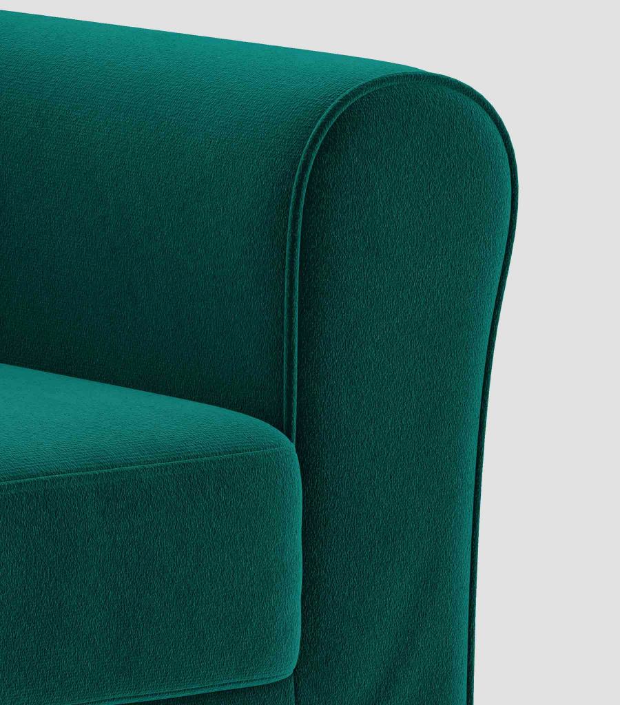 Ektorp Jennylund Chair Cover- Peacock-Velvet