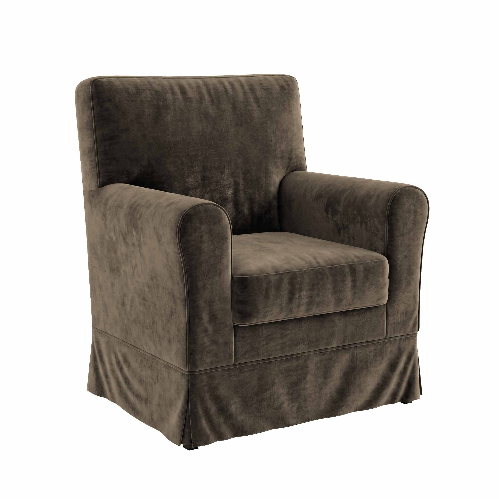 Ektorp Jennylund Chair Cover-Chenille Antelope