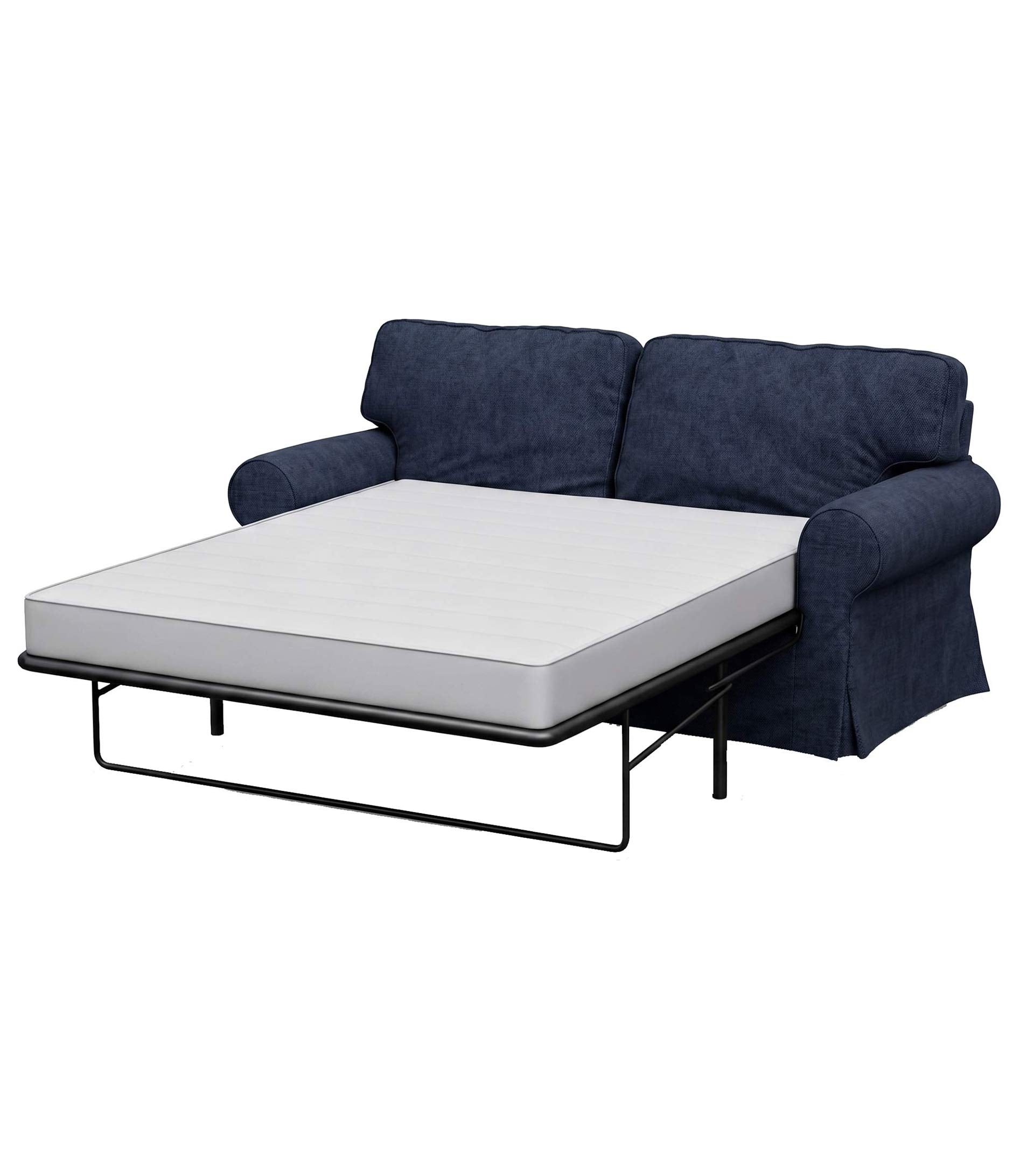 Ektorp Two-Seater Sofa Bed Cover-Chenille Midnight