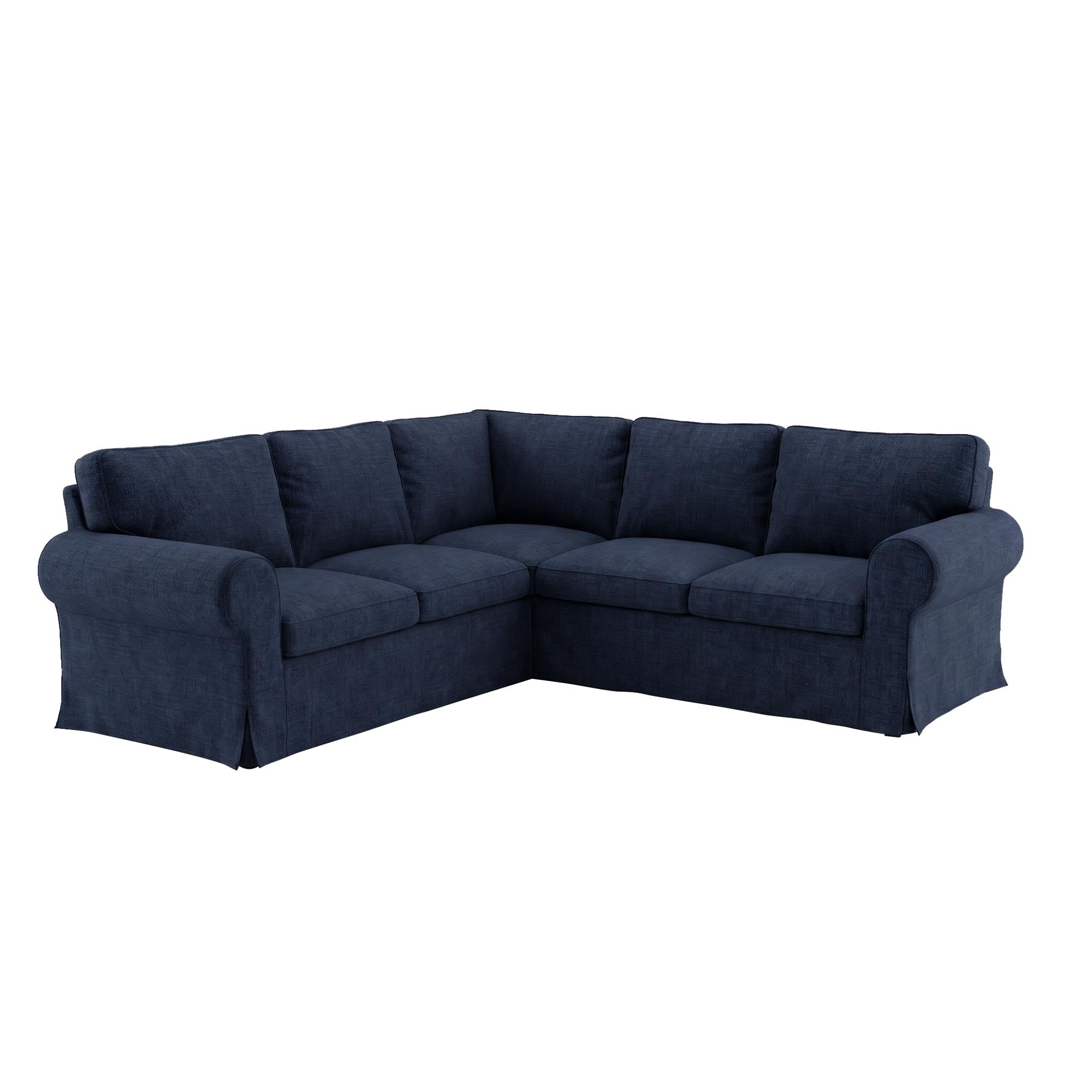 Ektorp 4 Seat Sofa Cover-Chenille Midnight