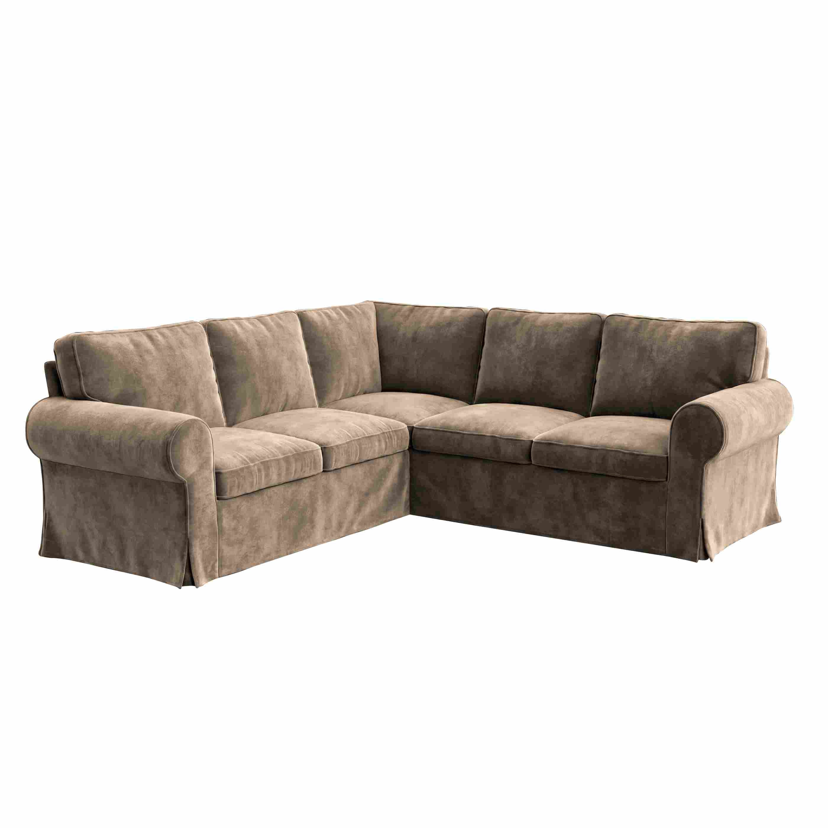 Ektorp 4 Seat Sofa Cover-Chenille Antelope