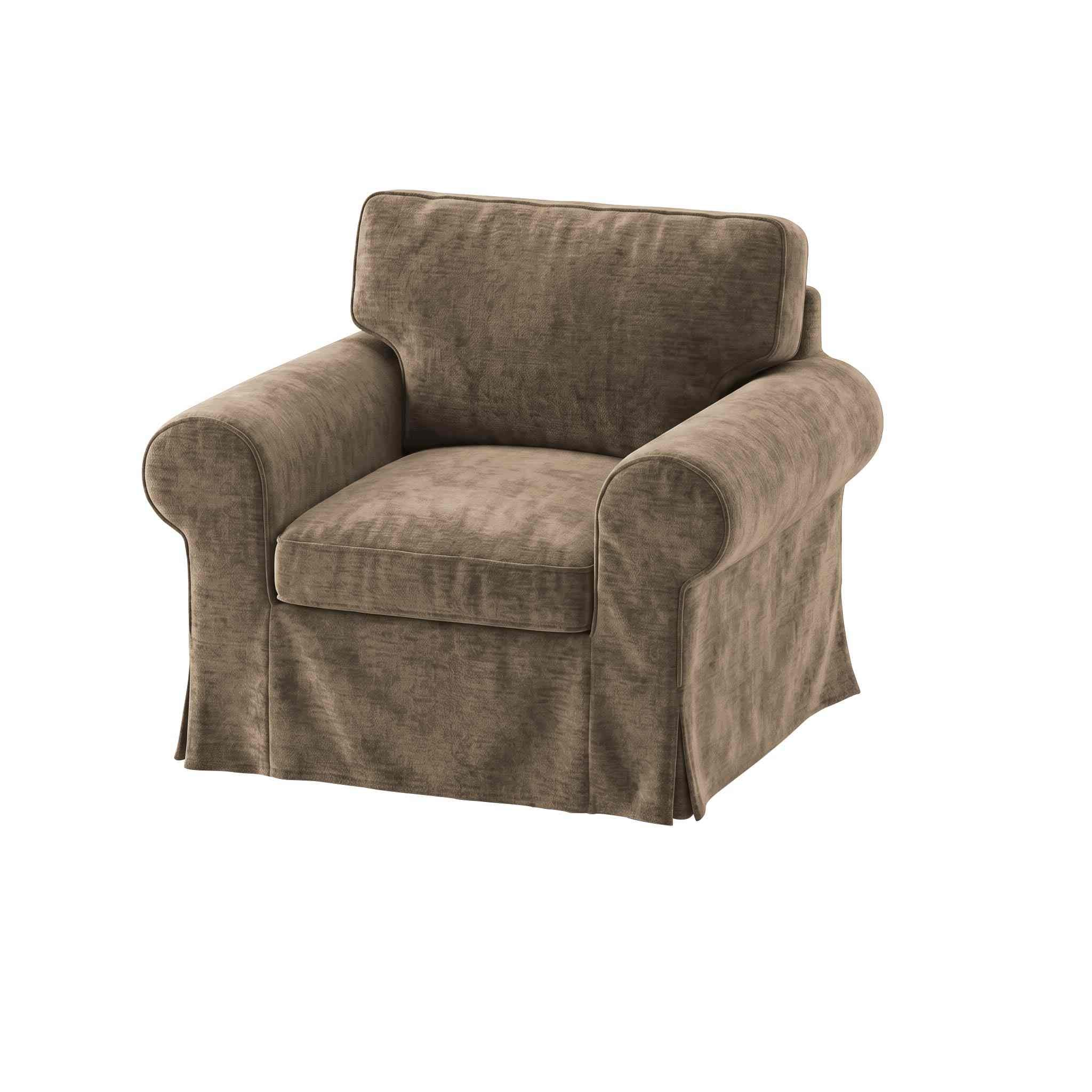 Ektorp Armchair Cover-Chenille Antelope