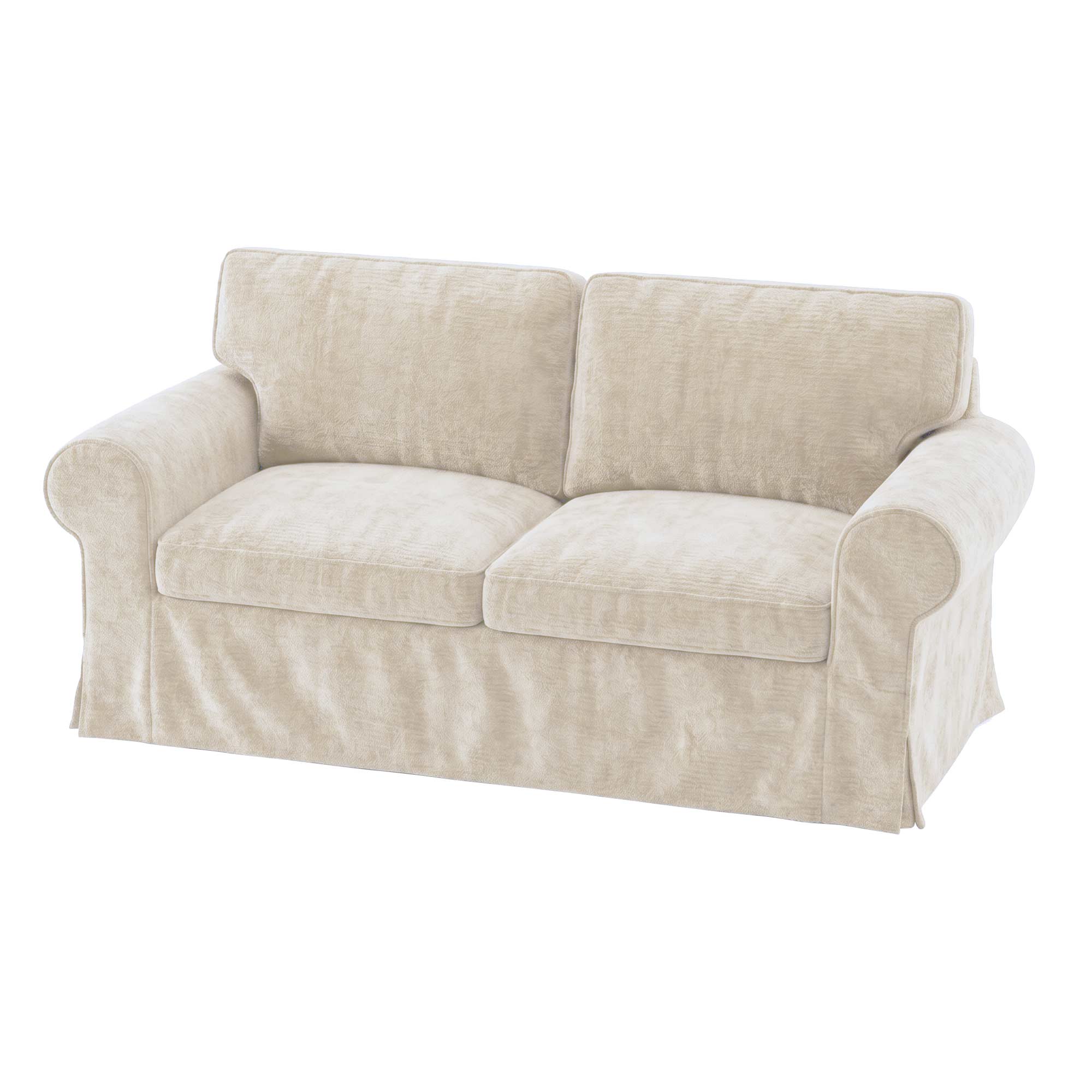 Ektorp Loveseat Cover-Chenille Buttermilk