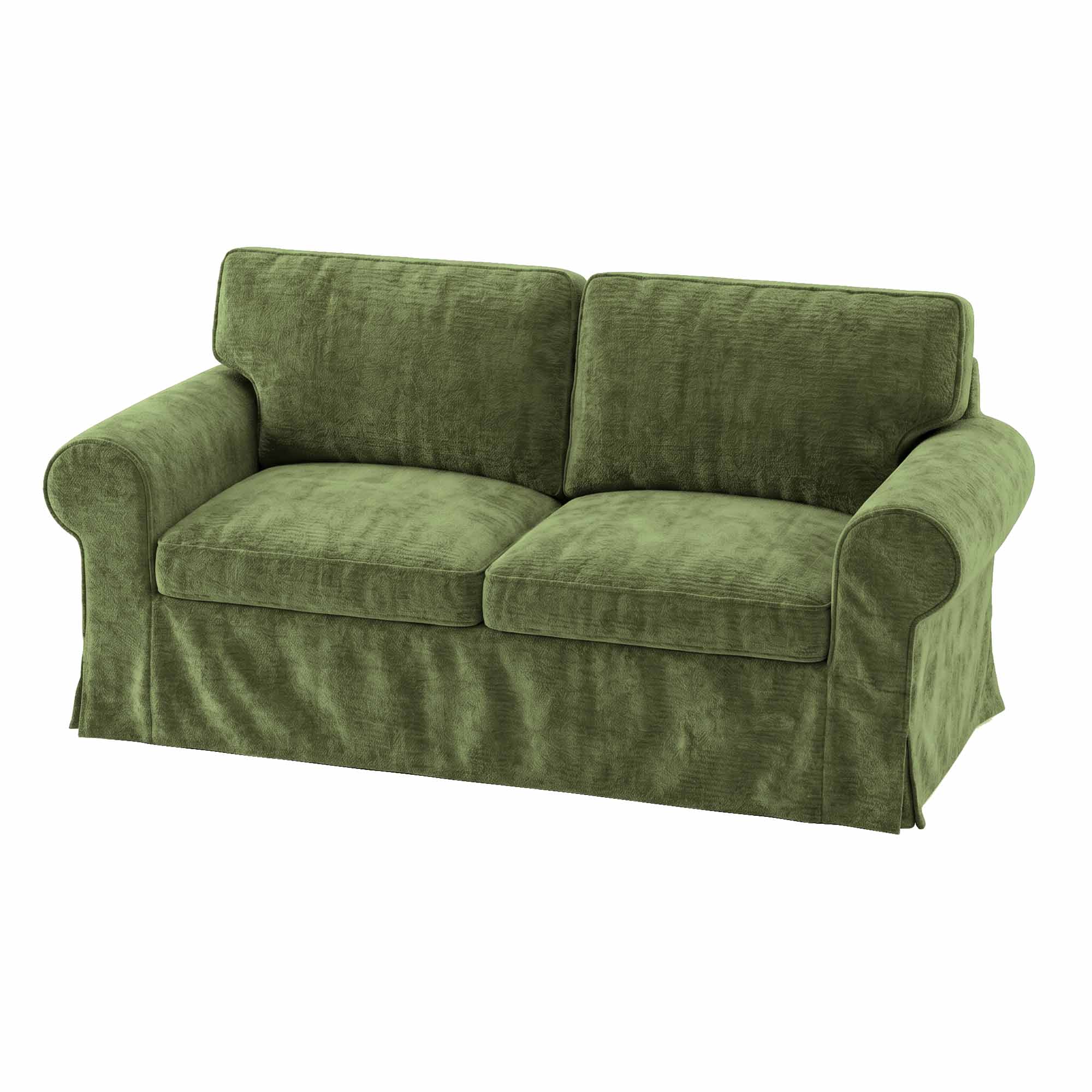 UPPLAND Loveseat Cover-Chenille Cypress Green