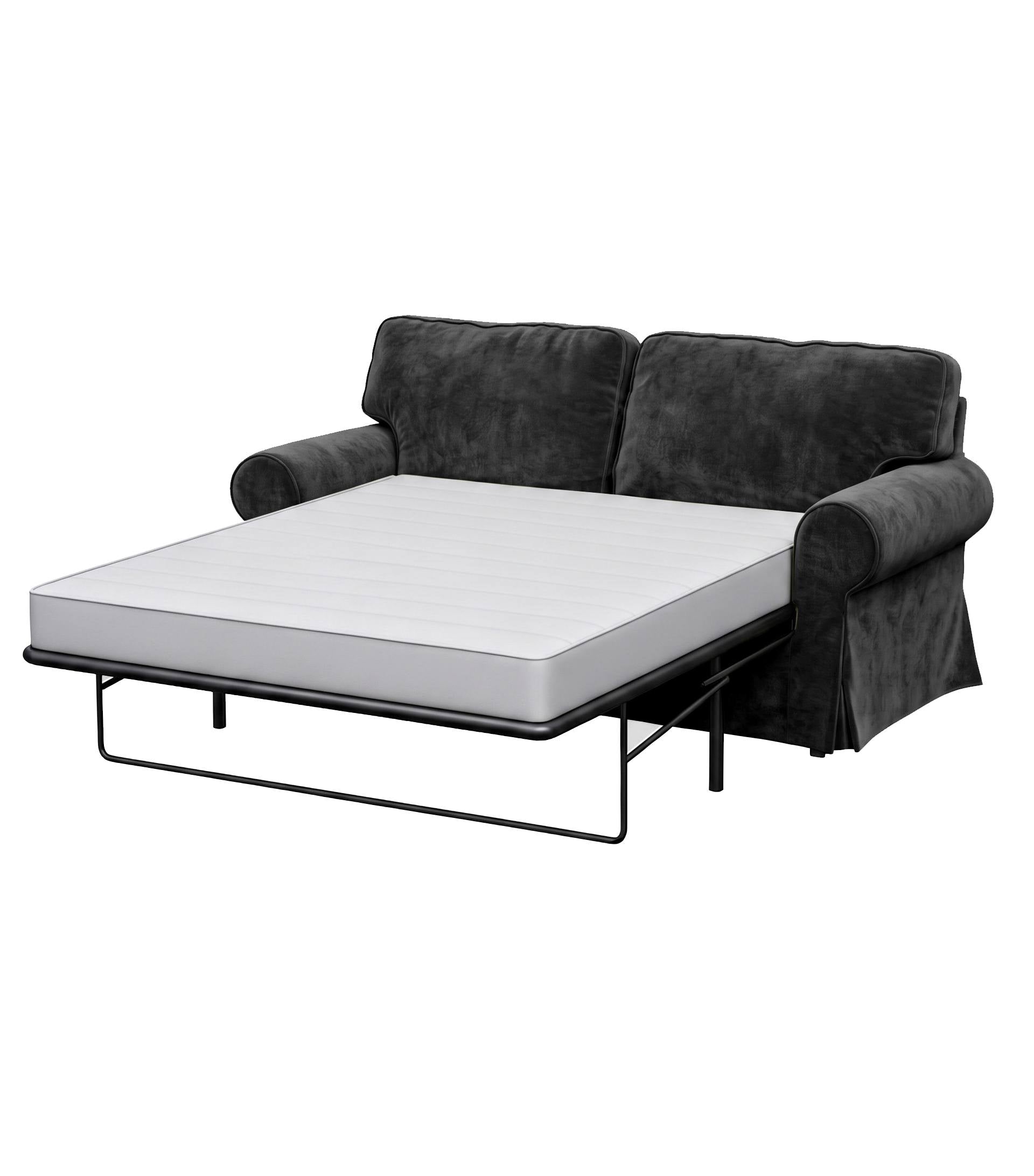 Ektorp Two-Seater Sofa Bed Cover-Chenille Graphite