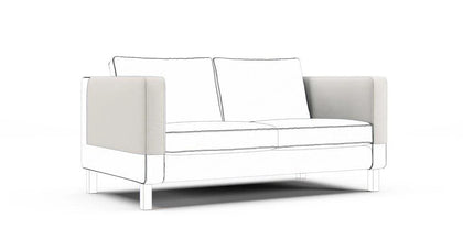 Sofa armrest covers-Everyday Weave Cream-Everyday Weave