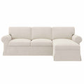Ektorp Loveseat with Chaise Lounge Cover