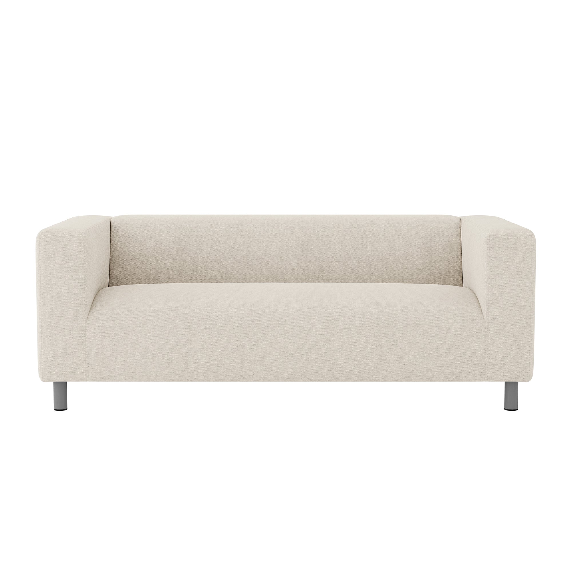 Klippan Loeseat Cover-Ivory-Microfiber
