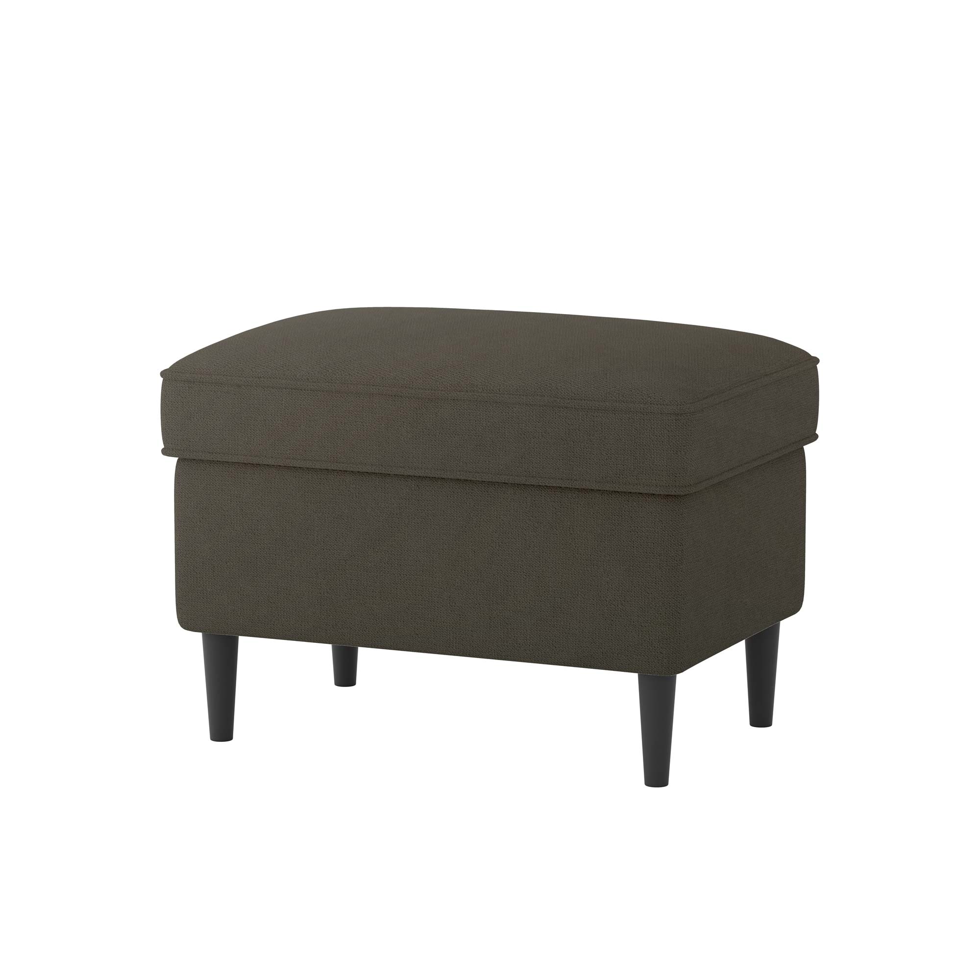 STRANDMON Footstool Cover-Ash-Microfiber