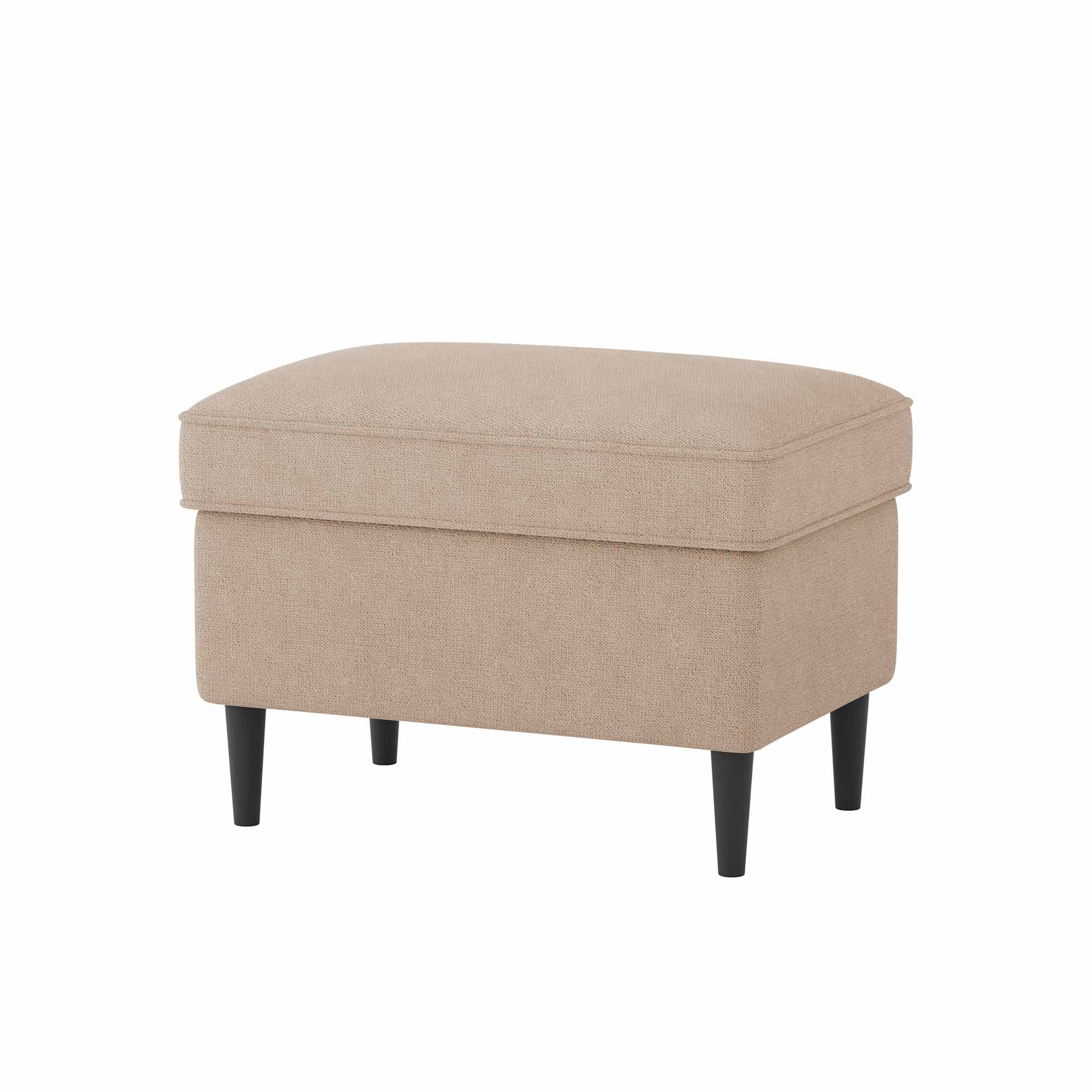 STRANDMON Footstool Cover-Camel-Microfiber