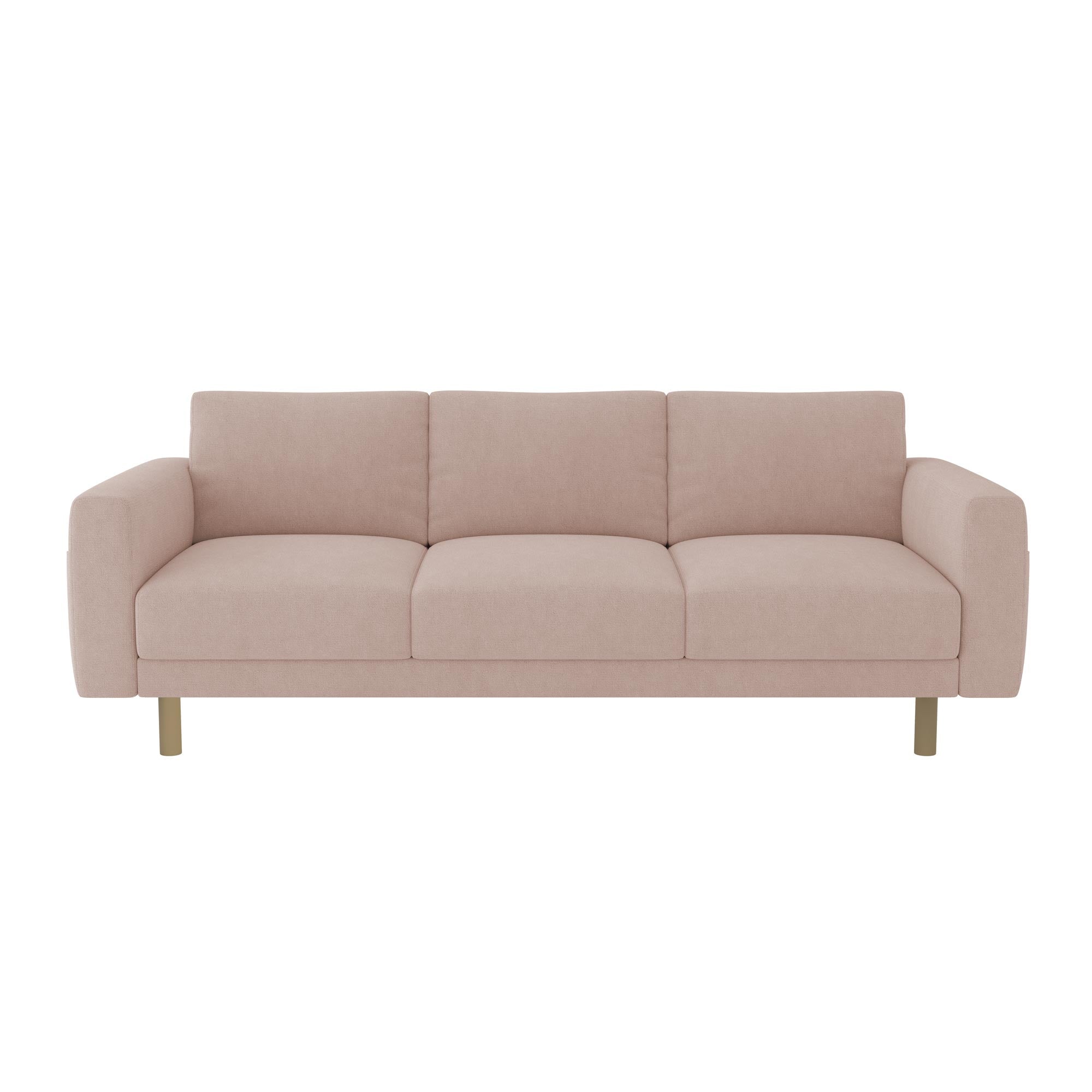 Norsborg 3 Seat Sofa Cover-Camel-Microfiber