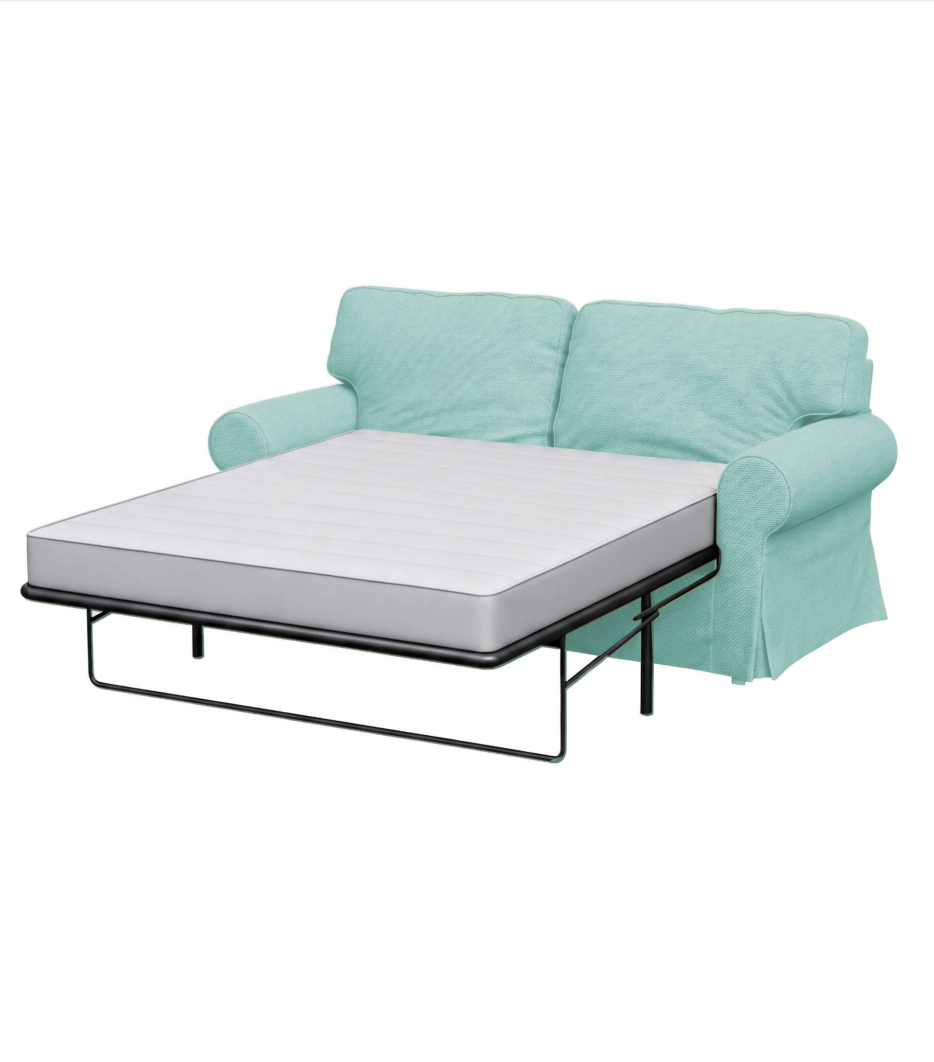 Ektorp Two-Seater Sofa Bed Cover-Microfiber Mint