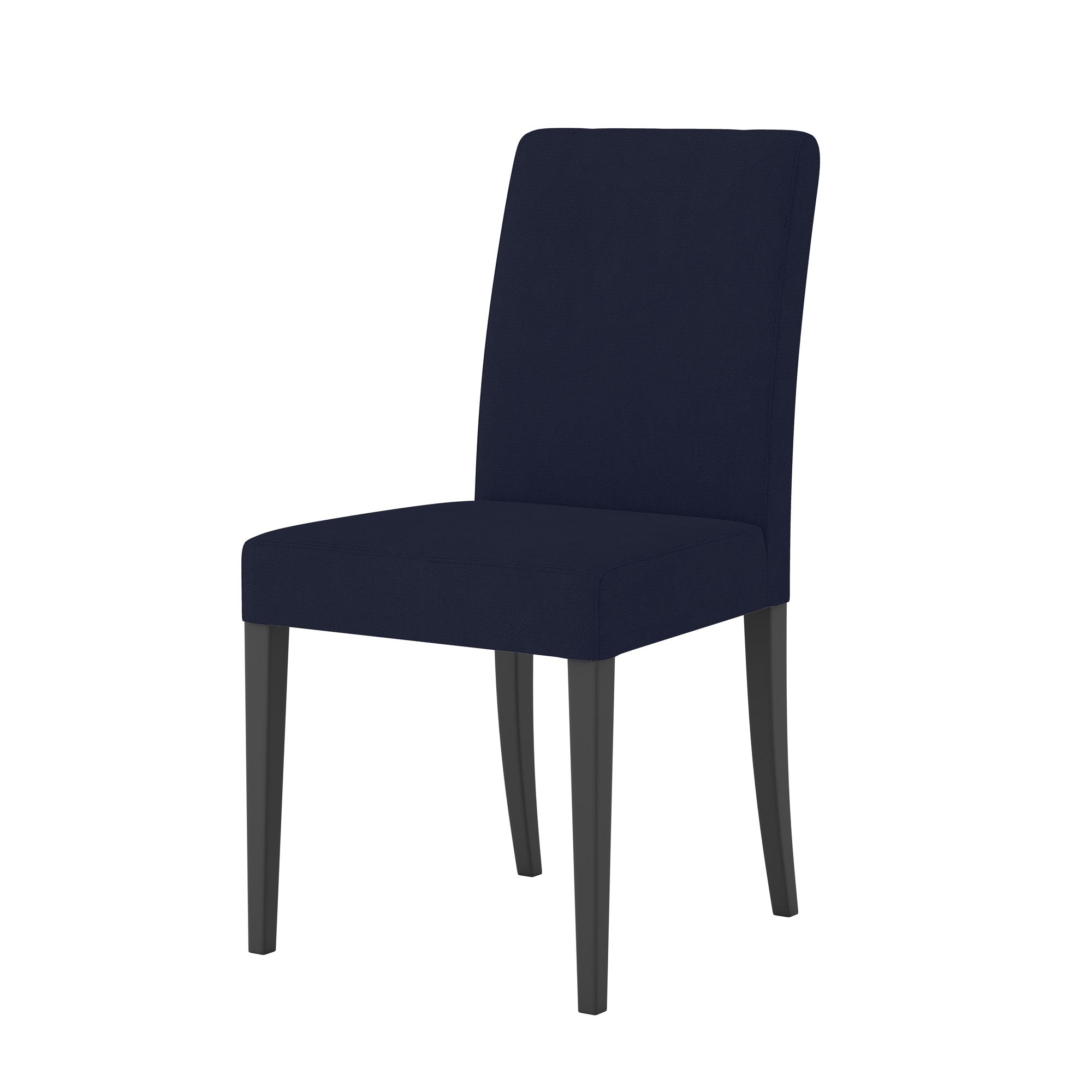 Bergmund Dining Chair Cover-Navy blue-Microfiber