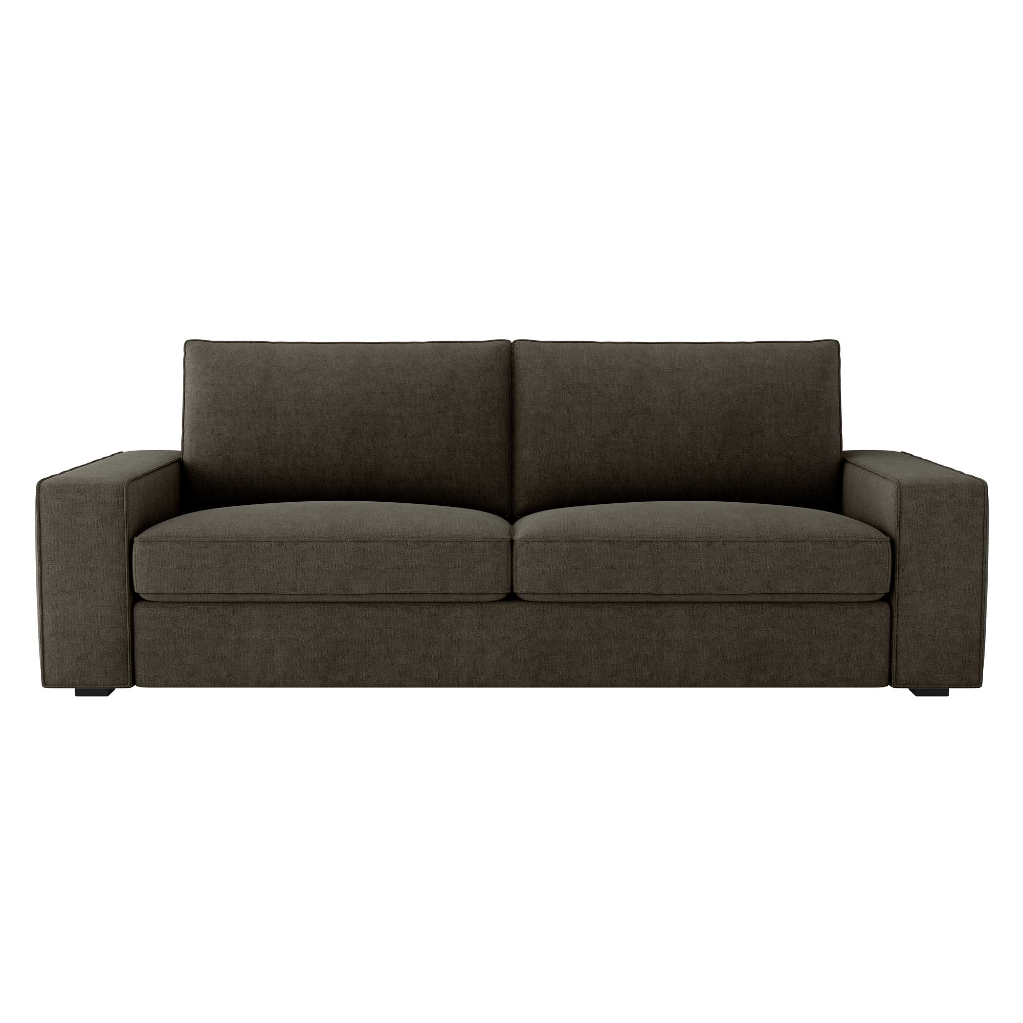 KIVIK 3 Seat Sofa Cover-Ash-Microfiber