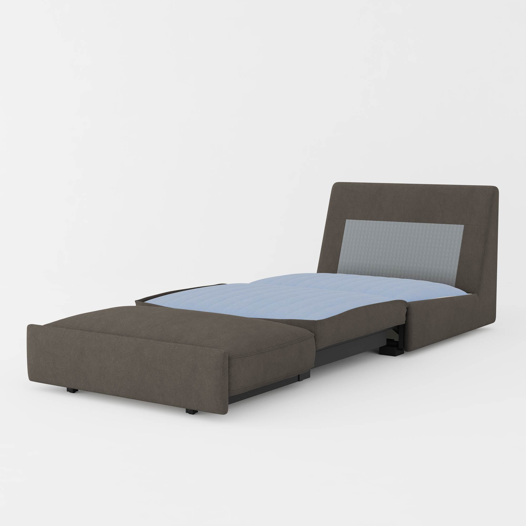 KIVIK Single Sofa Bed Cover-Ash-Microfiber