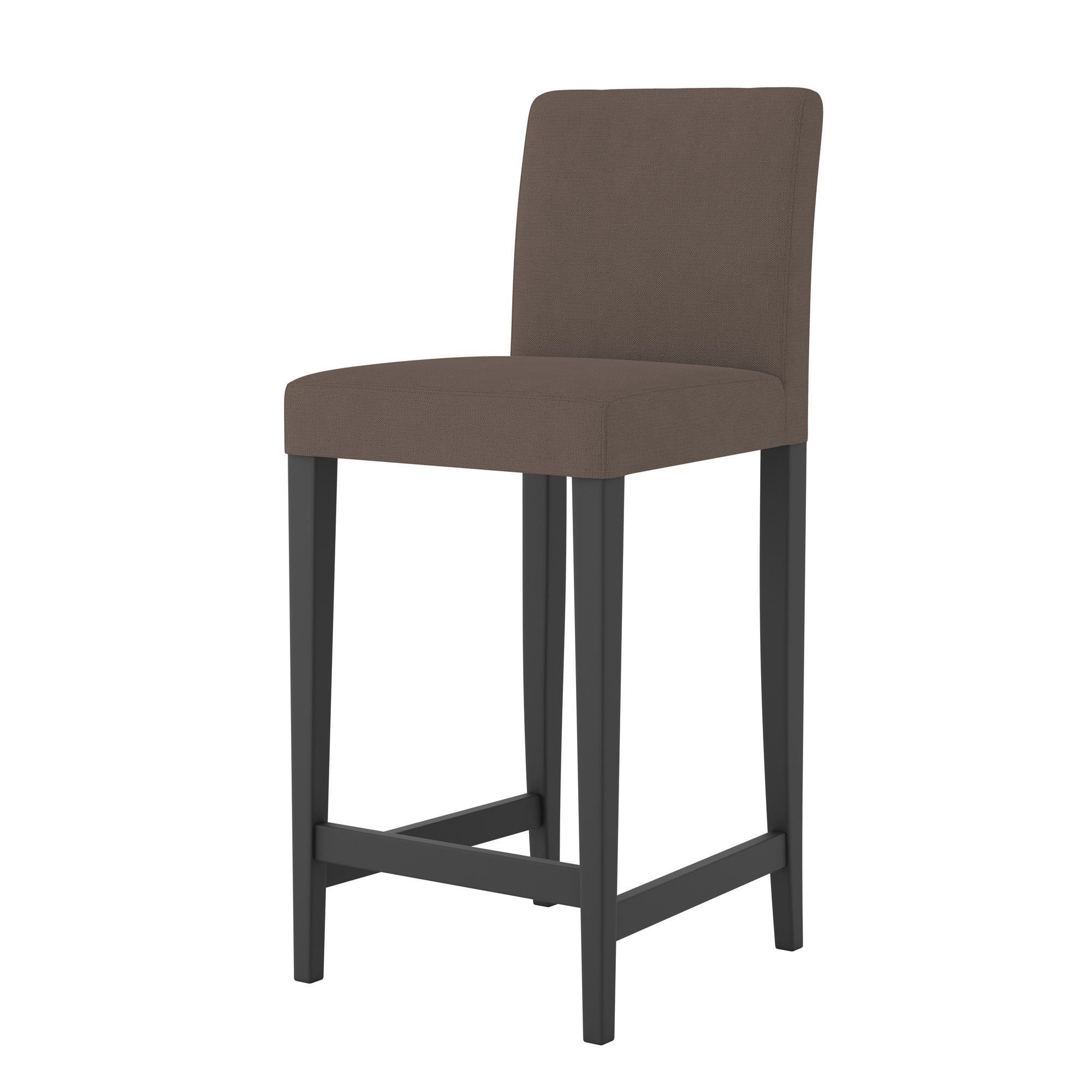 Henriksdal Bar Stool Cover-Ash-Microfiber