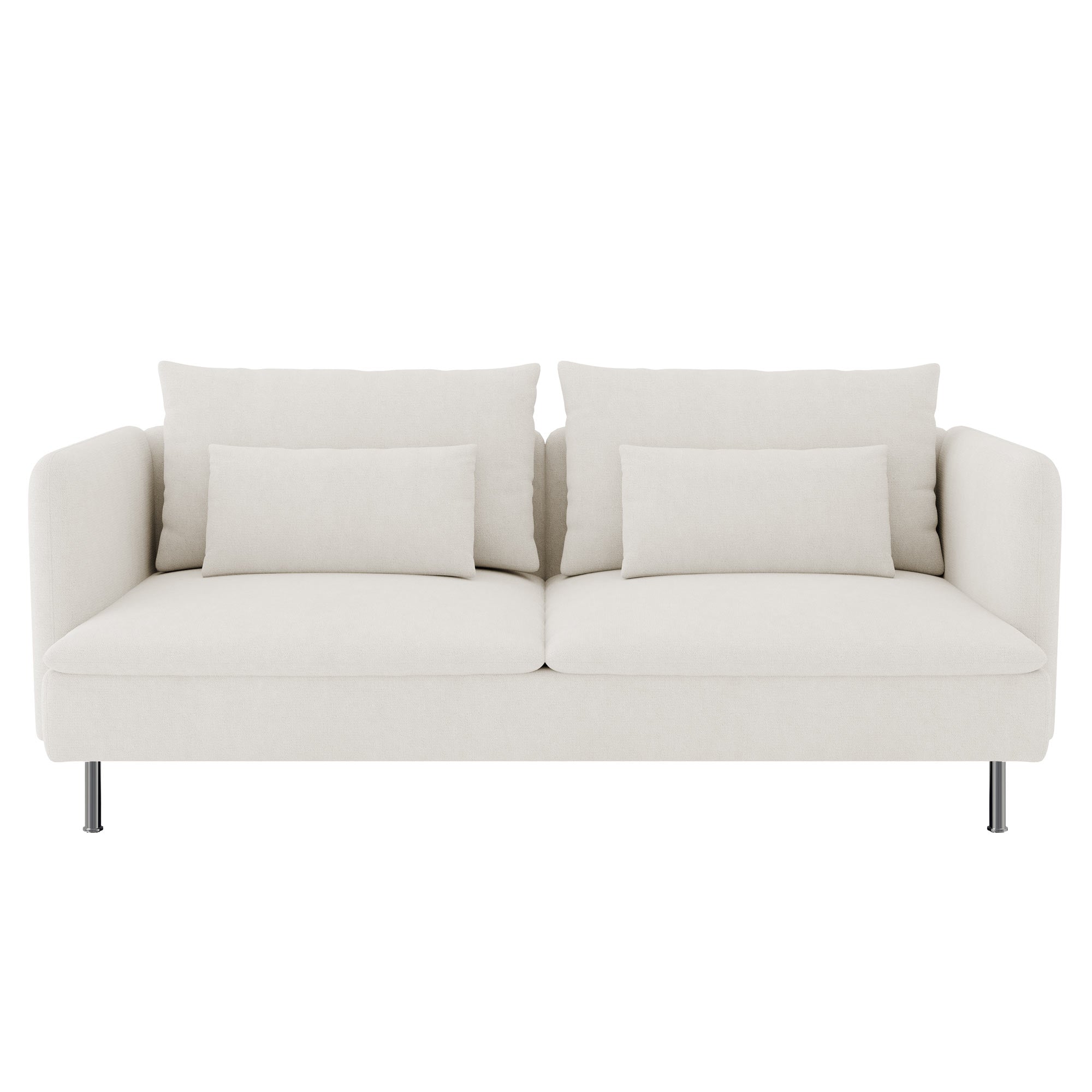 Soderhamn 3 Seat Sofa Cover-Ivory-Microfiber