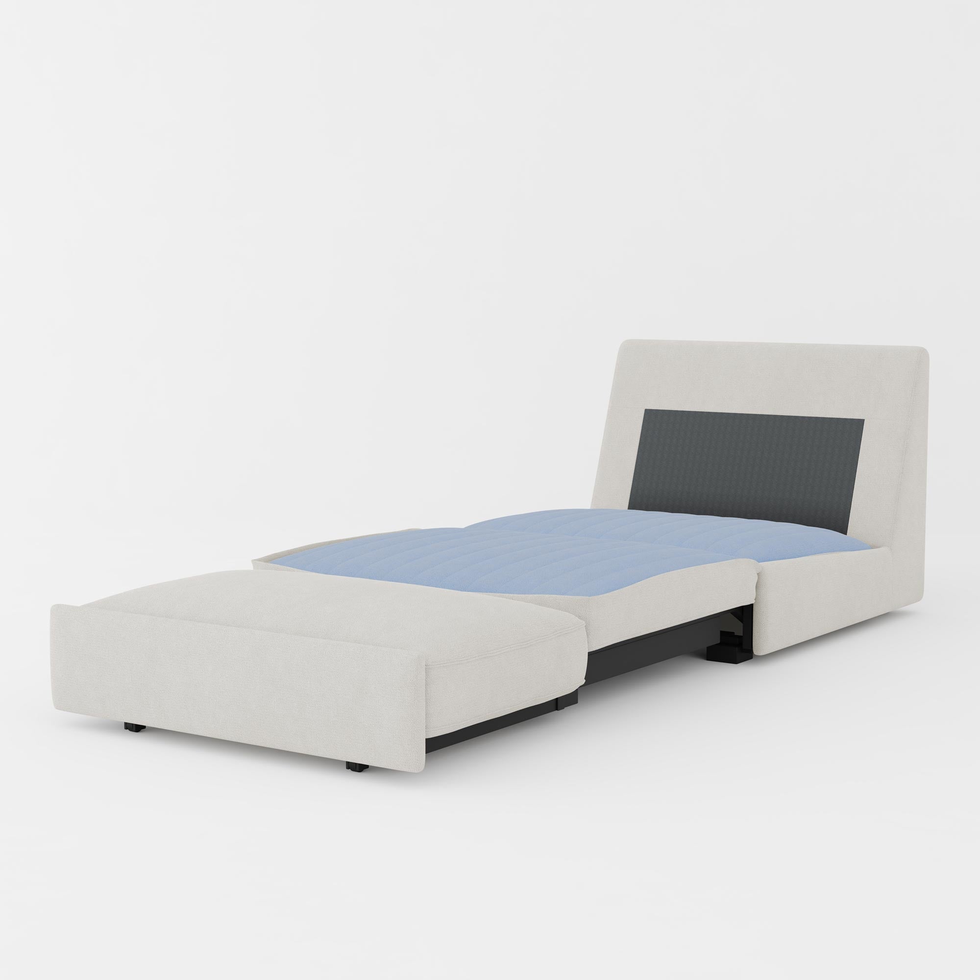 KIVIK Single Sofa Bed Cover-Ivory-Microfiber
