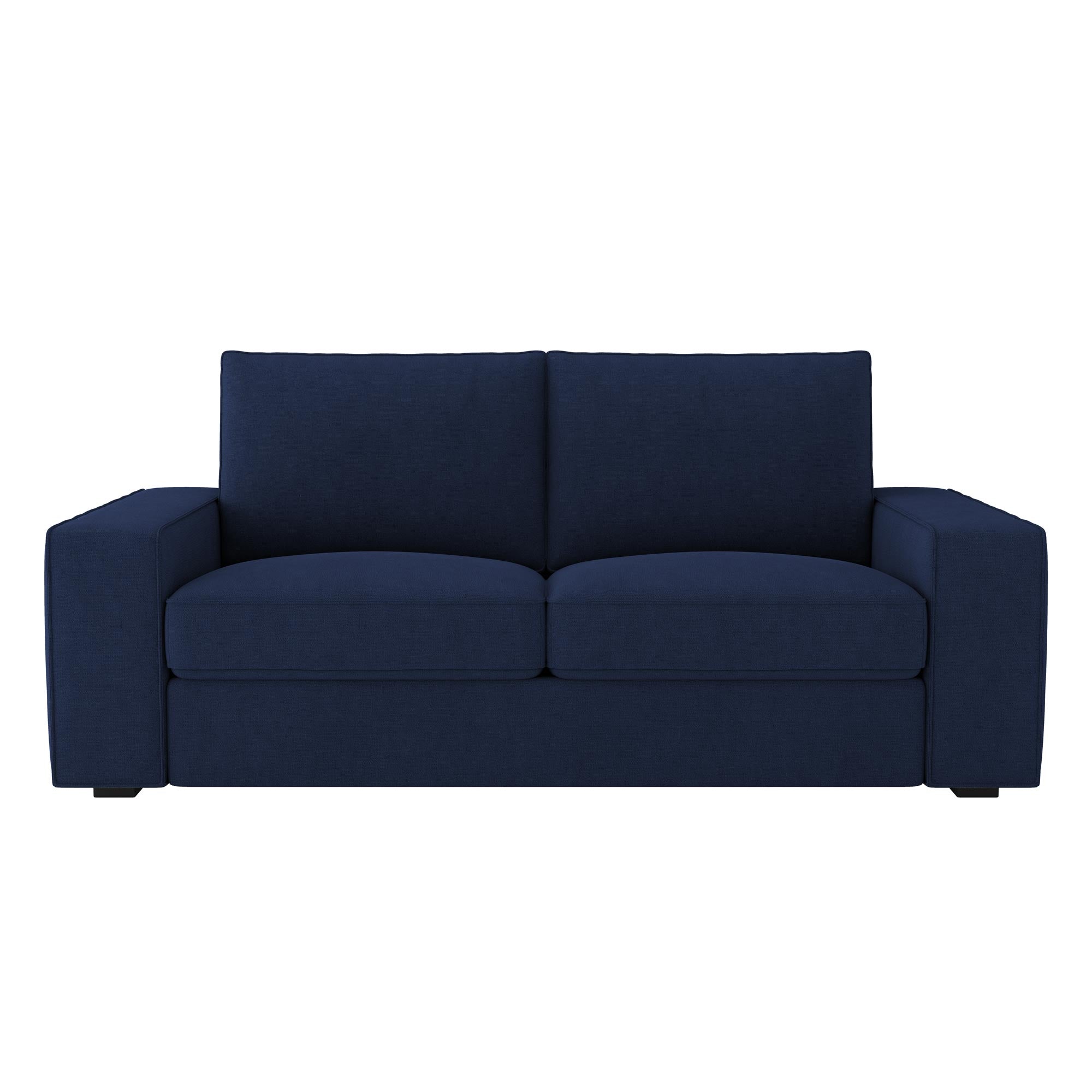 KIVIK Loveseat Cover-Navy blue-Microfiber