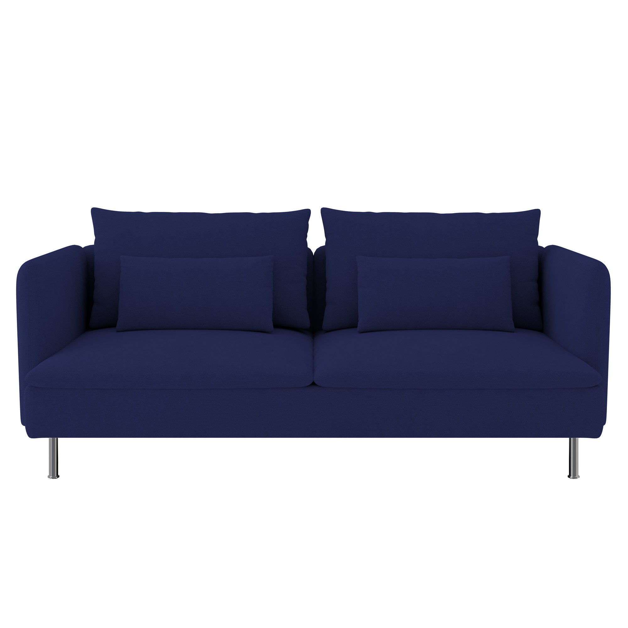 Soderhamn 3 Seat Sofa Cover-Navy blue-Microfiber