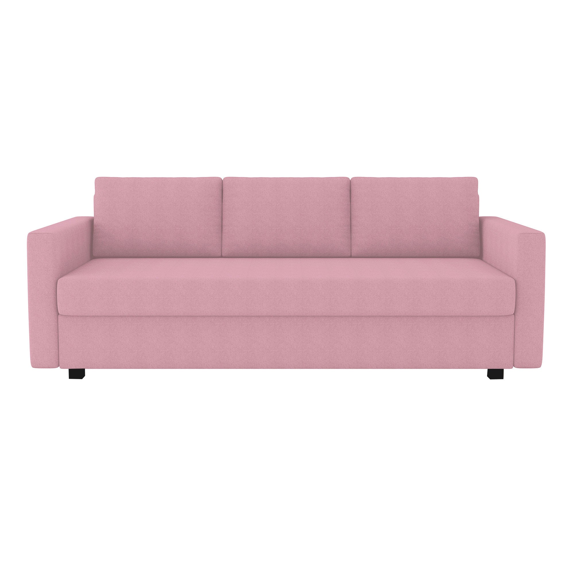 Friheten Folding Sofa Bed Cover-Blush pink-Structural Weave