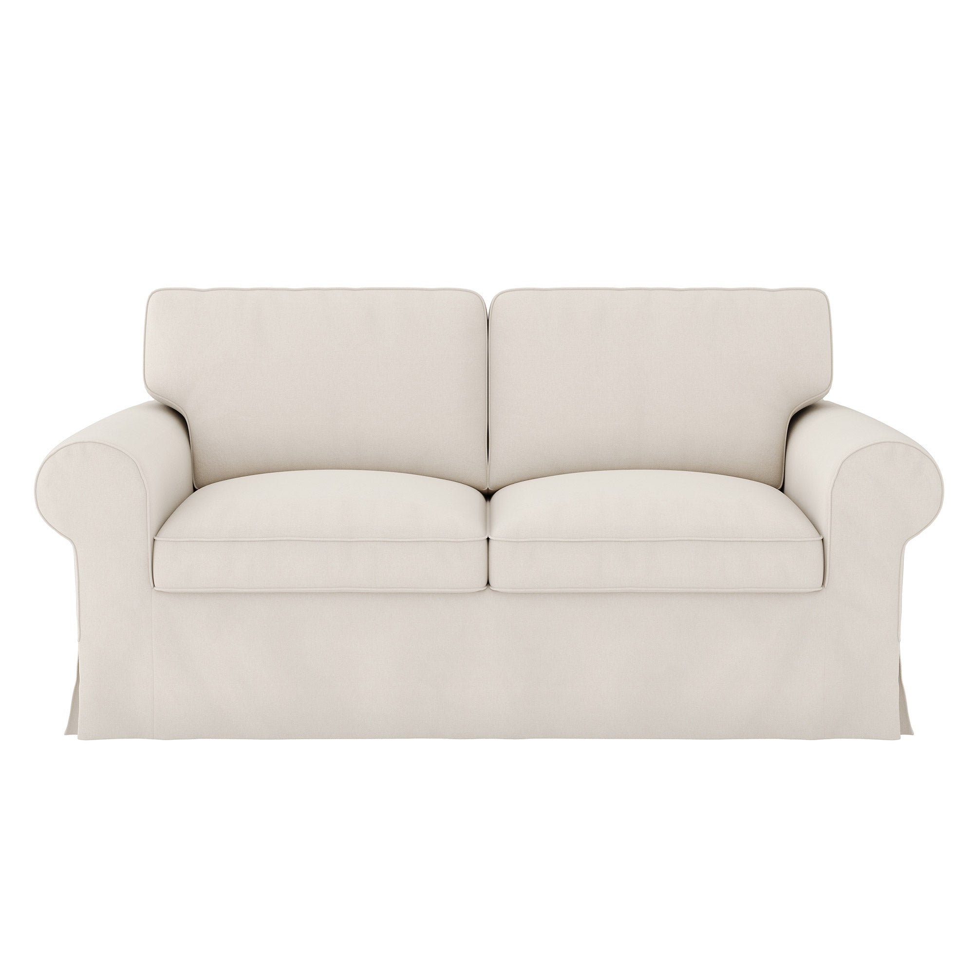 UPPLAND Loveseat Cover-Structural Weave Cream