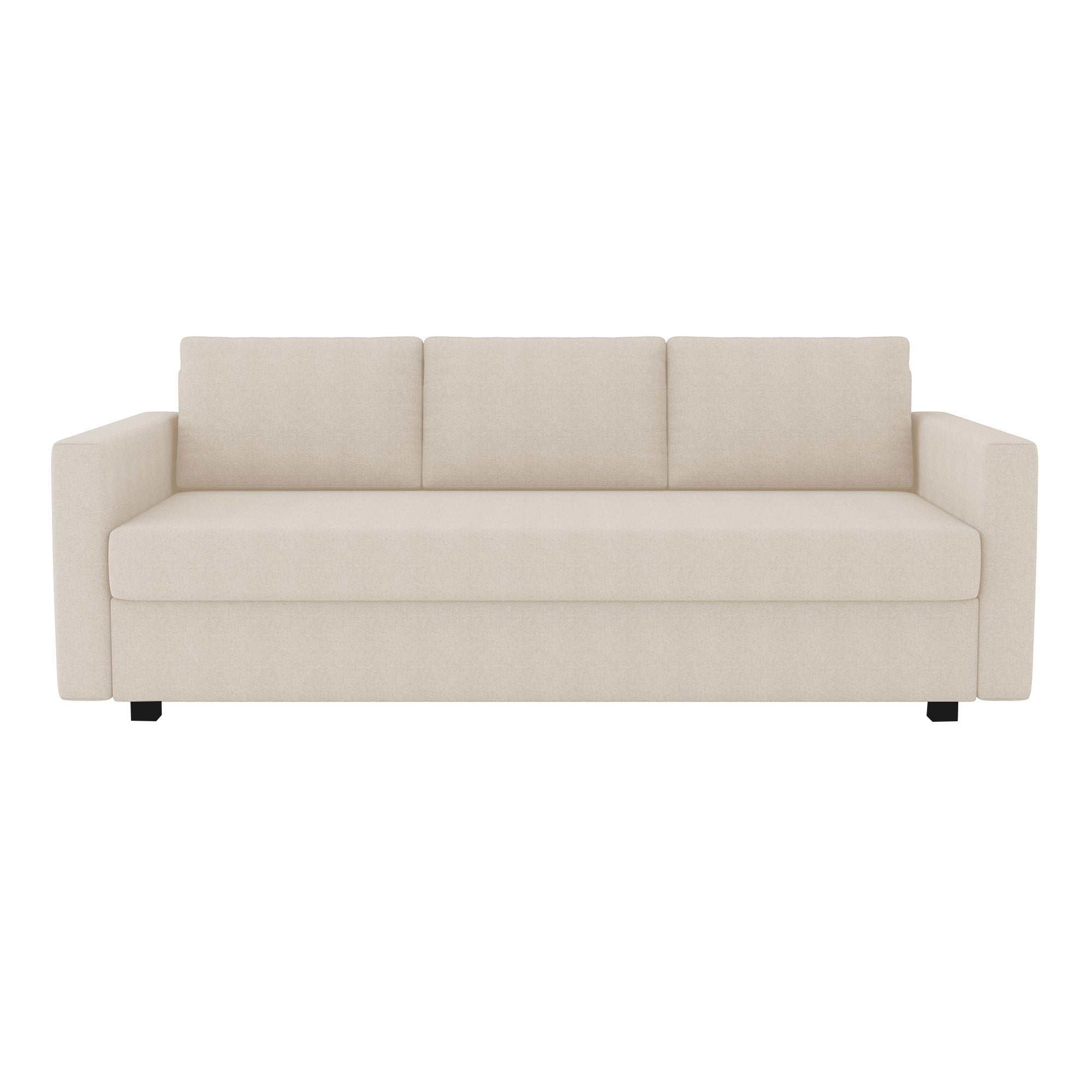Friheten Folding Sofa Bed Cover-Cream-Structural Weave