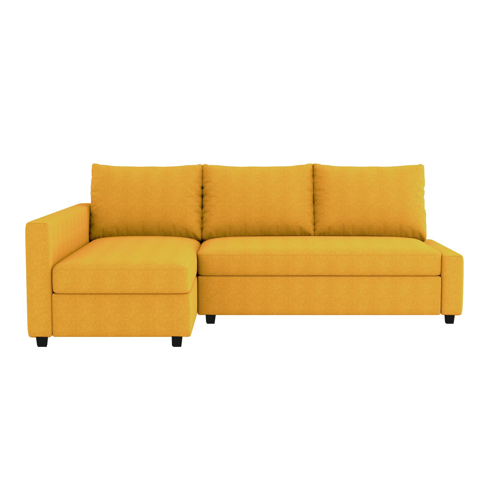 Friheten Sofa Bed Cover (includes left-side bench cover)-Mango-Structural Weave