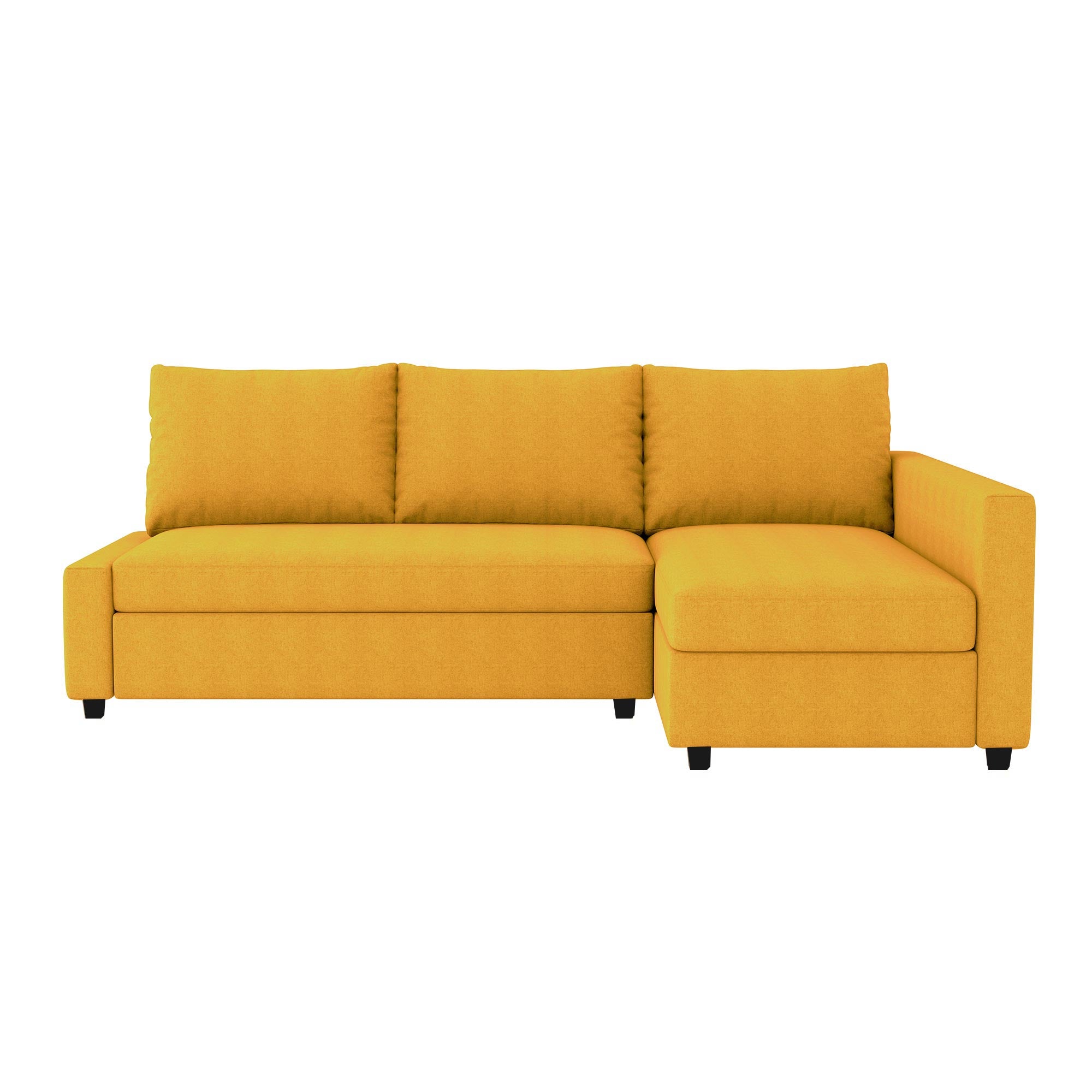 Friheten Sofa Bed Cover (includes right-side bench cover)-Mango-Structural Weave