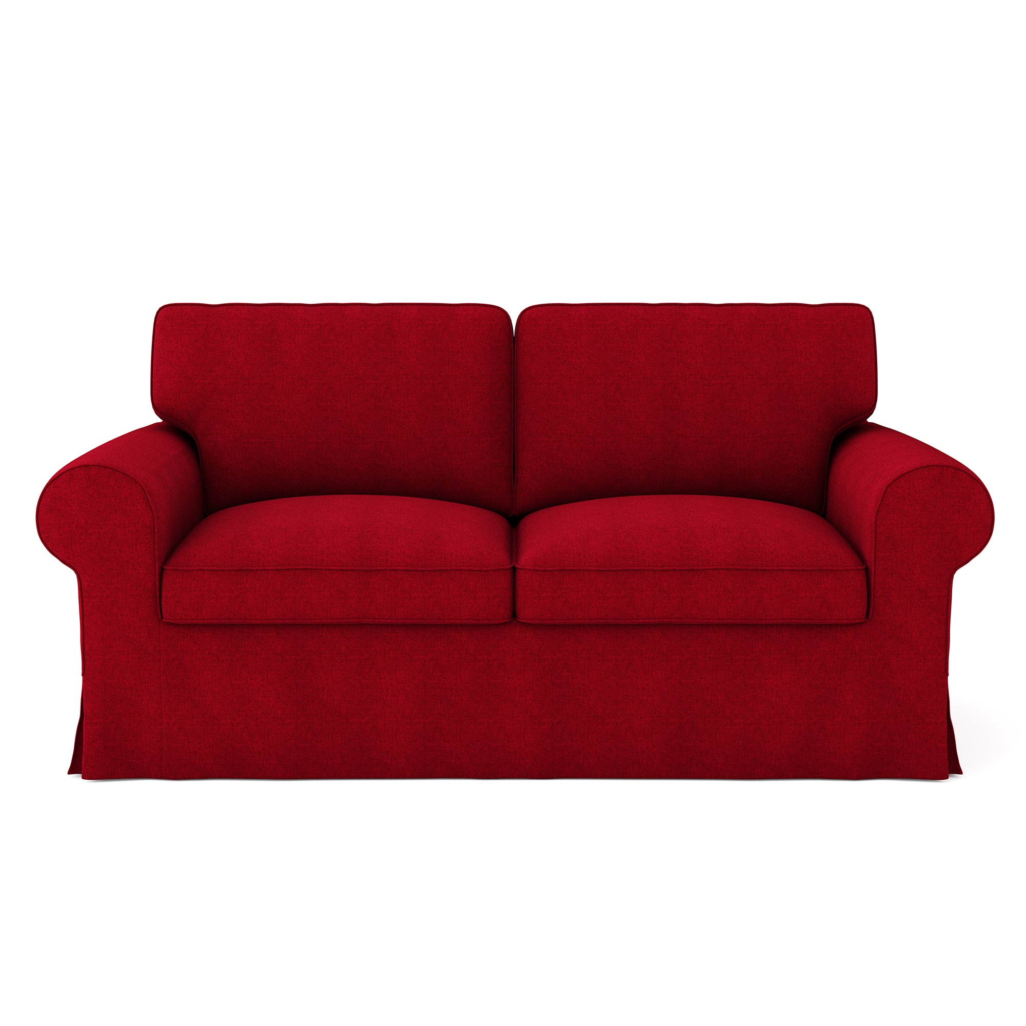 UPPLAND Loveseat Cover-Structural Weave Red