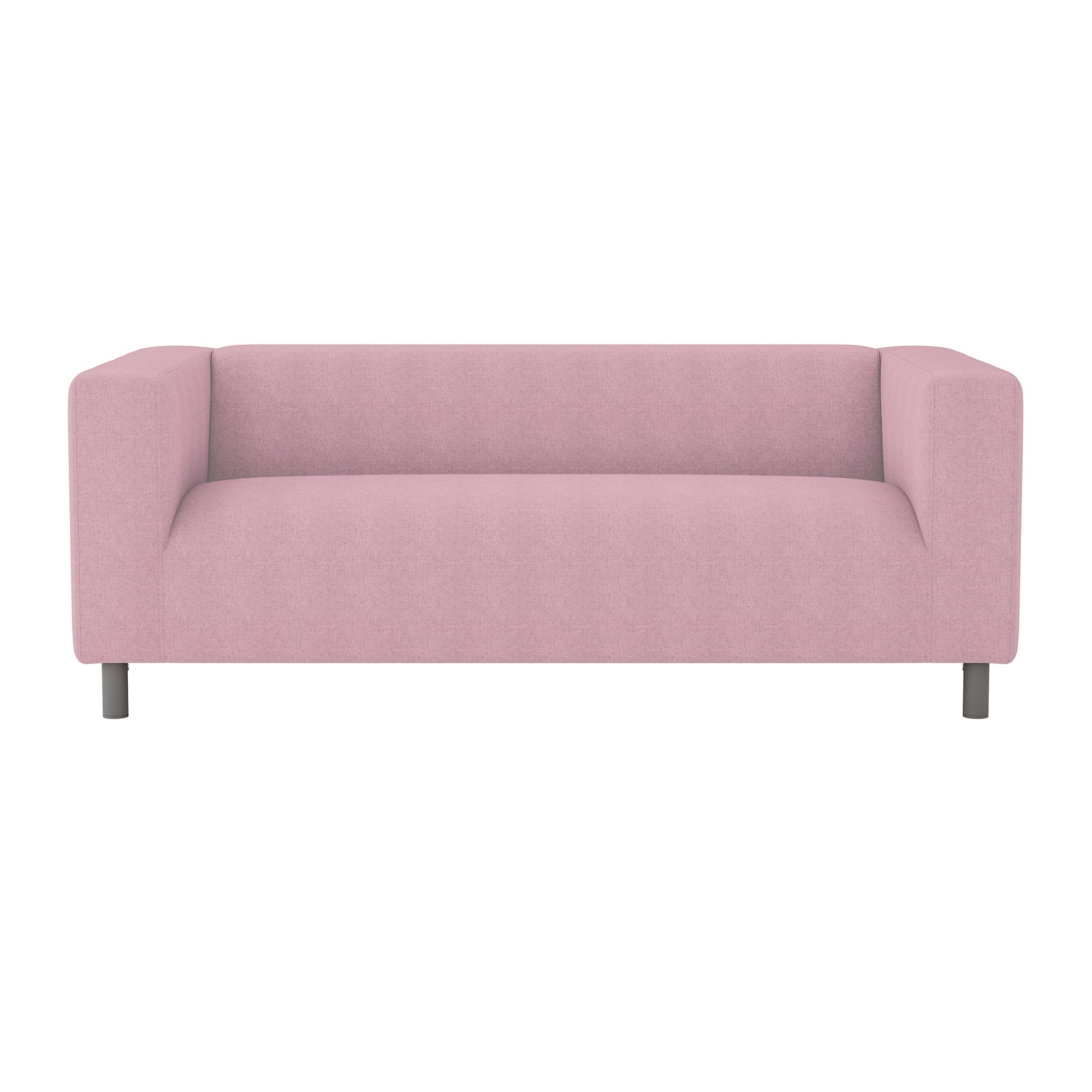 Klippan Loeseat Cover-Blush pink-Structural Weave