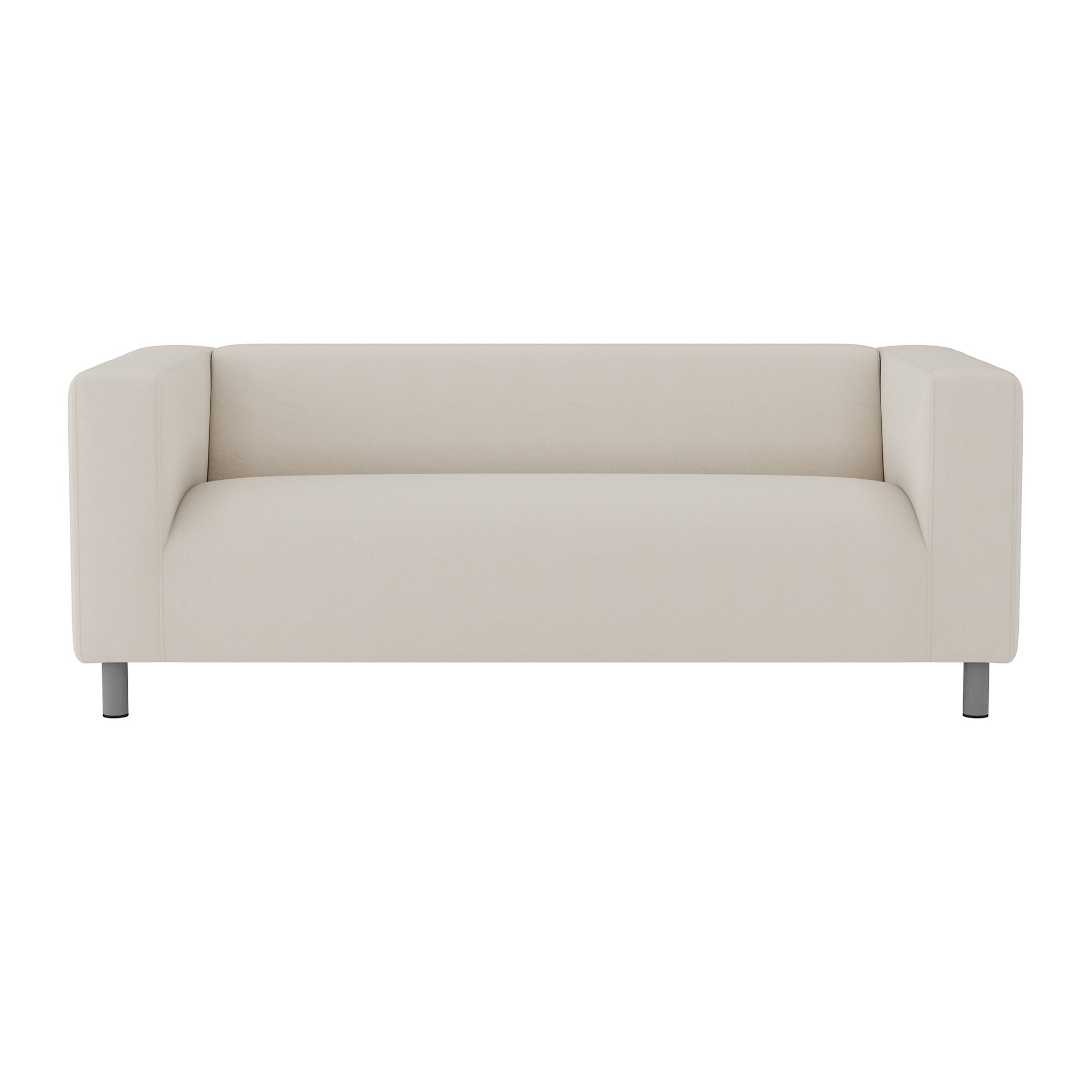 Klippan Loeseat Cover-Cream-Structural Weave