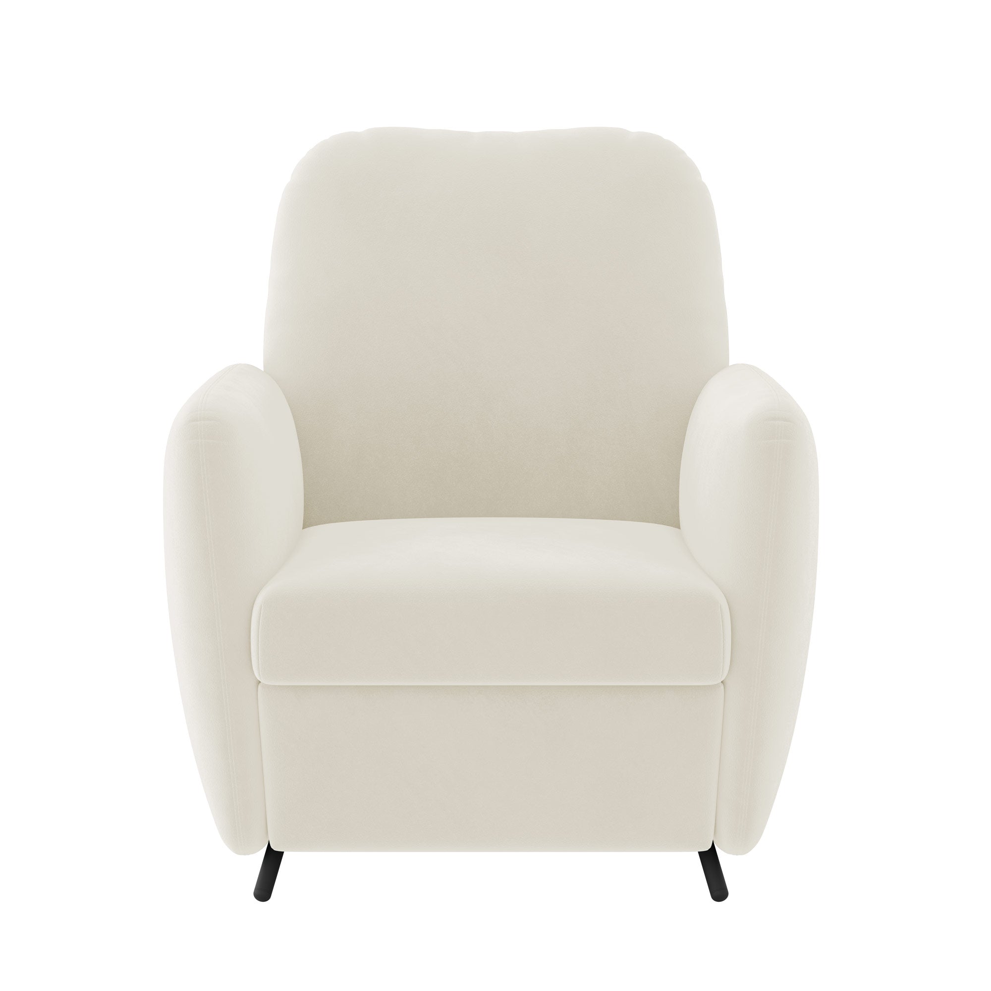 EKOLSUND Lounge Chair Cover-Beige-Velvet