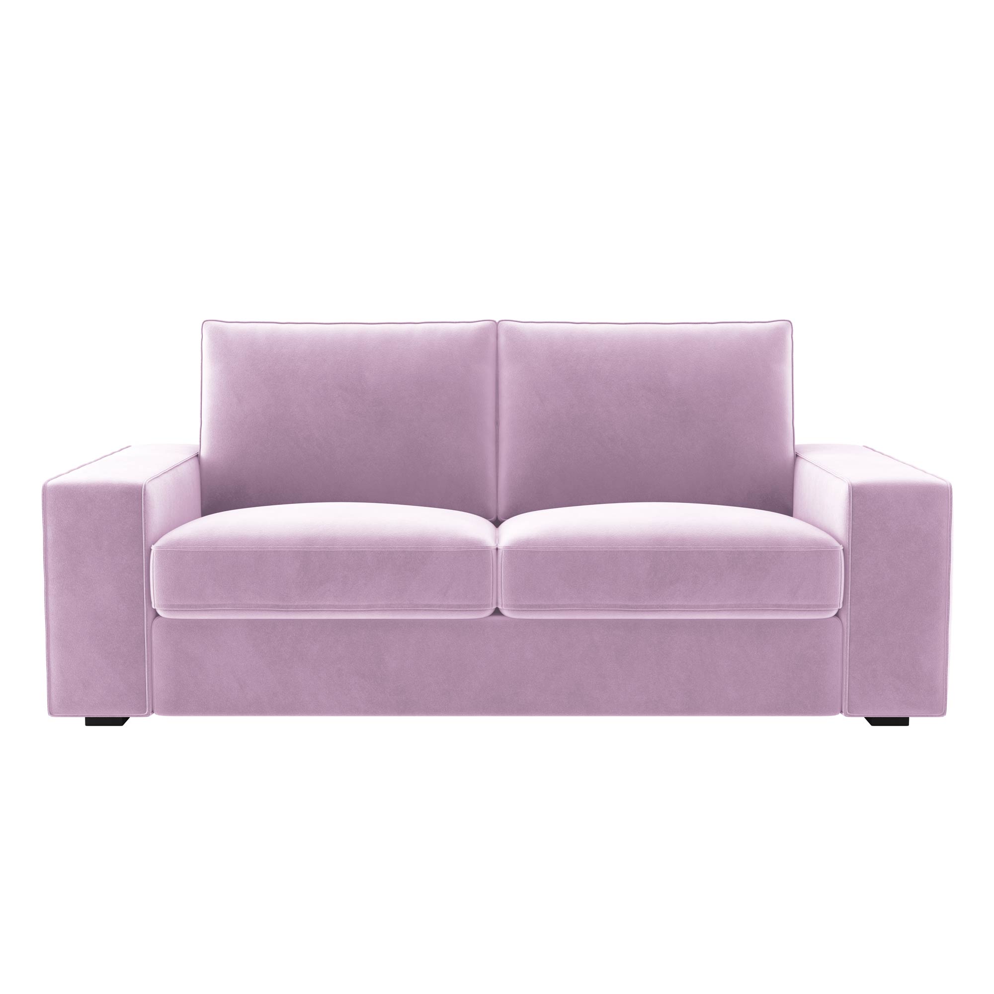KIVIK Loveseat Cover-Dusty rose-Velvet