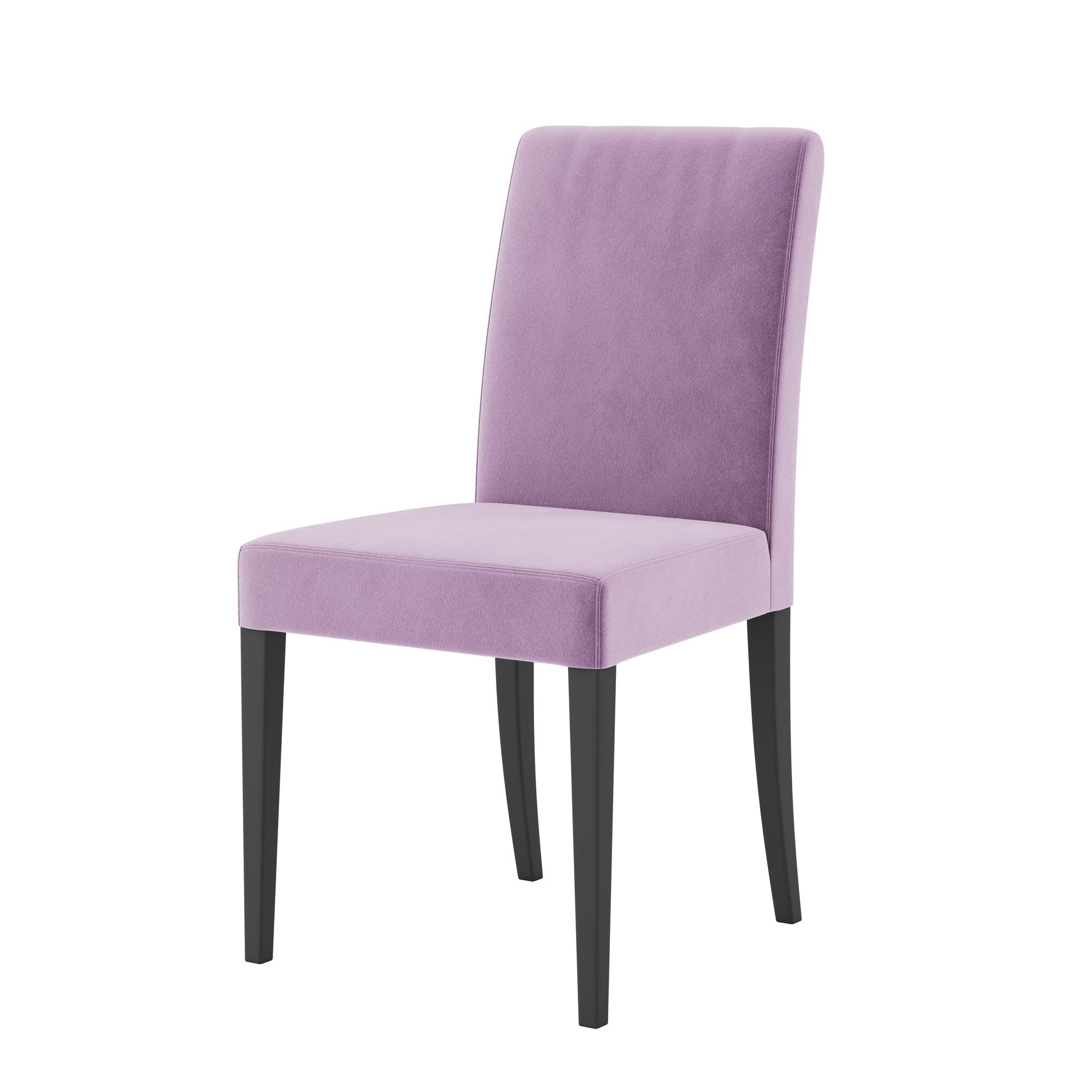 Henriksdal Dining Chair Cover-Dusty rose-Velvet