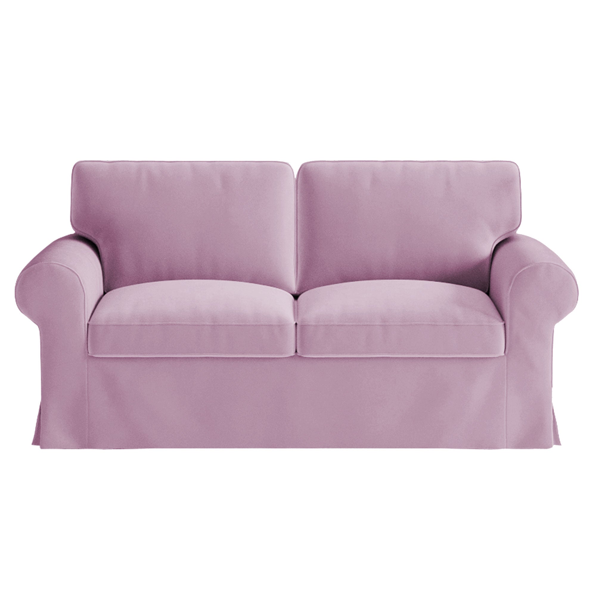UPPLAND Loveseat Cover-Velvet Dusty rose