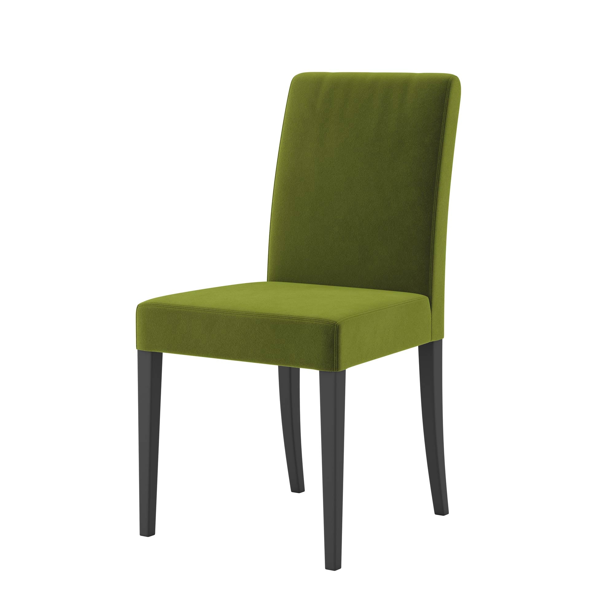 Bergmund Dining Chair Cover-Olive-Velvet