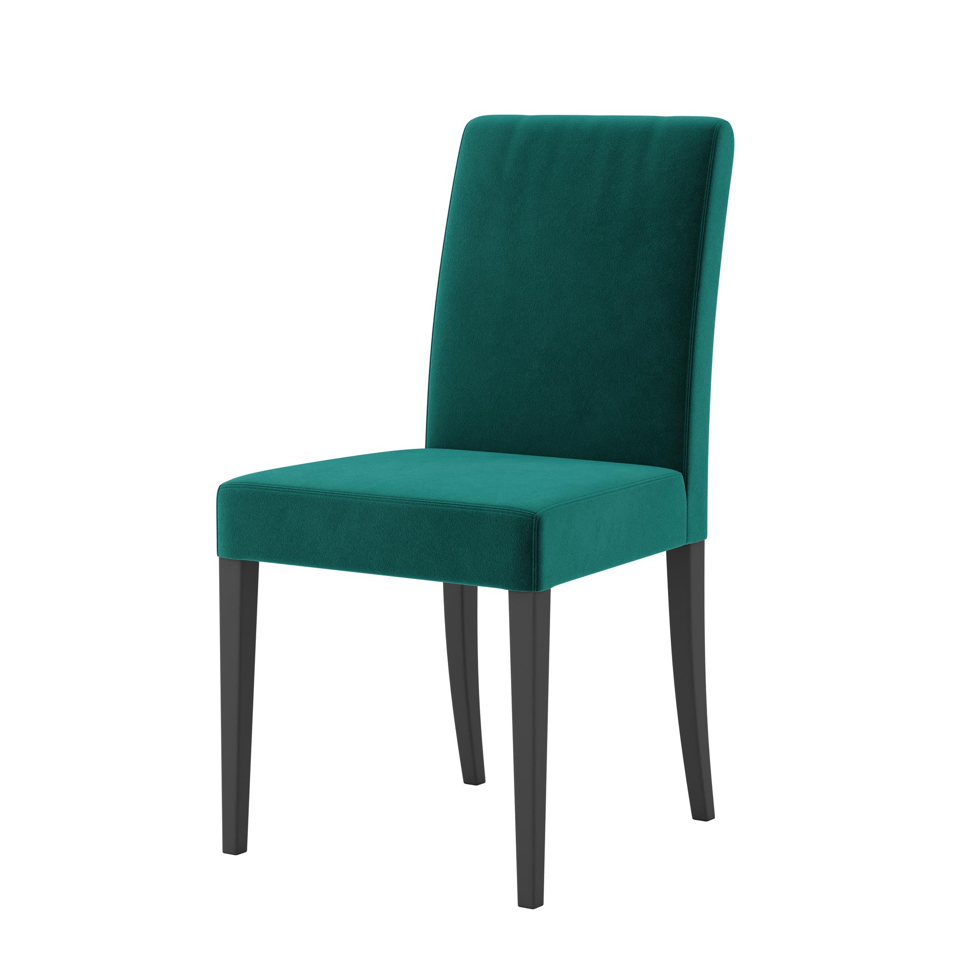 Bergmund Dining Chair Cover-Peacock-Velvet