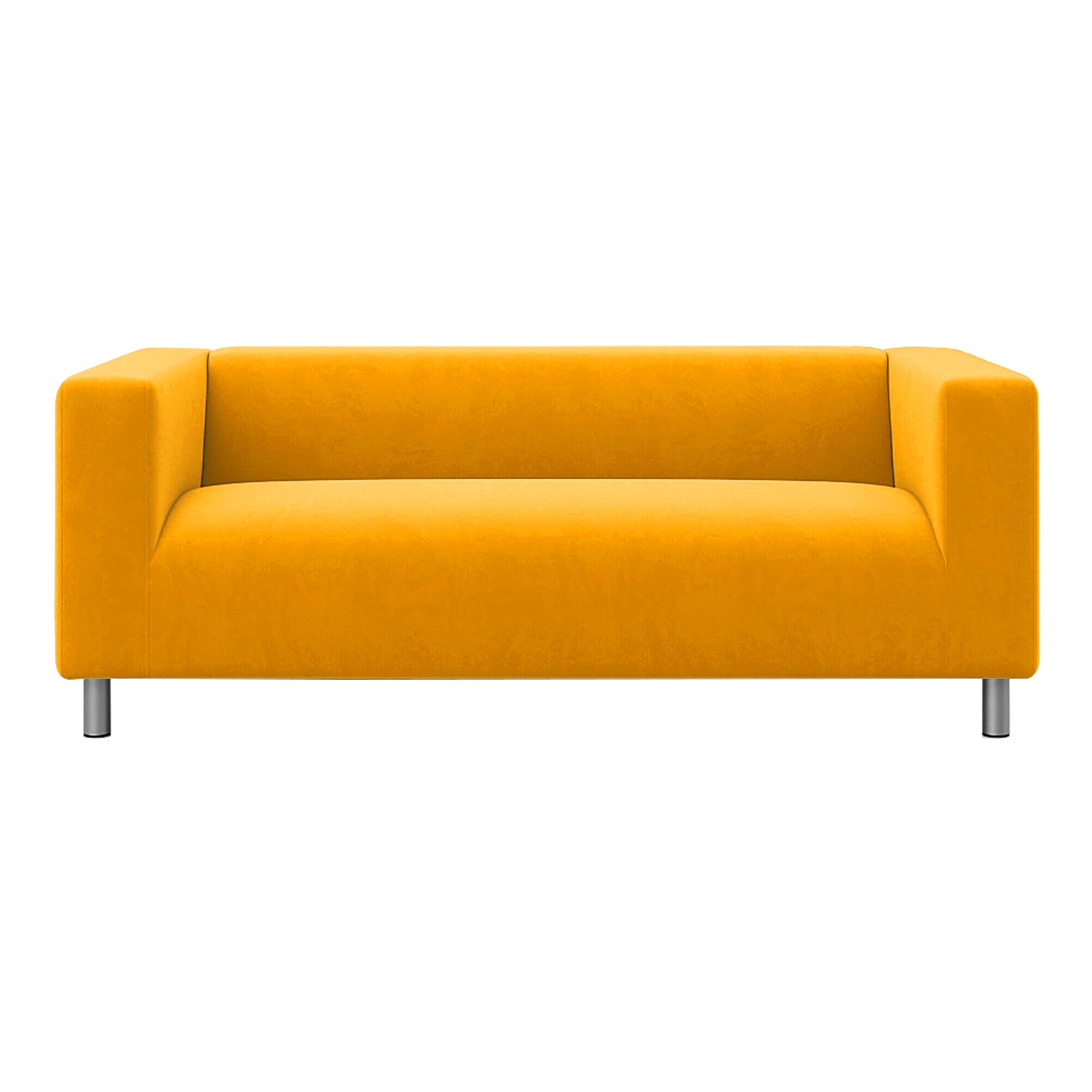 Klippan Loeseat Cover-Yellow-Velvet